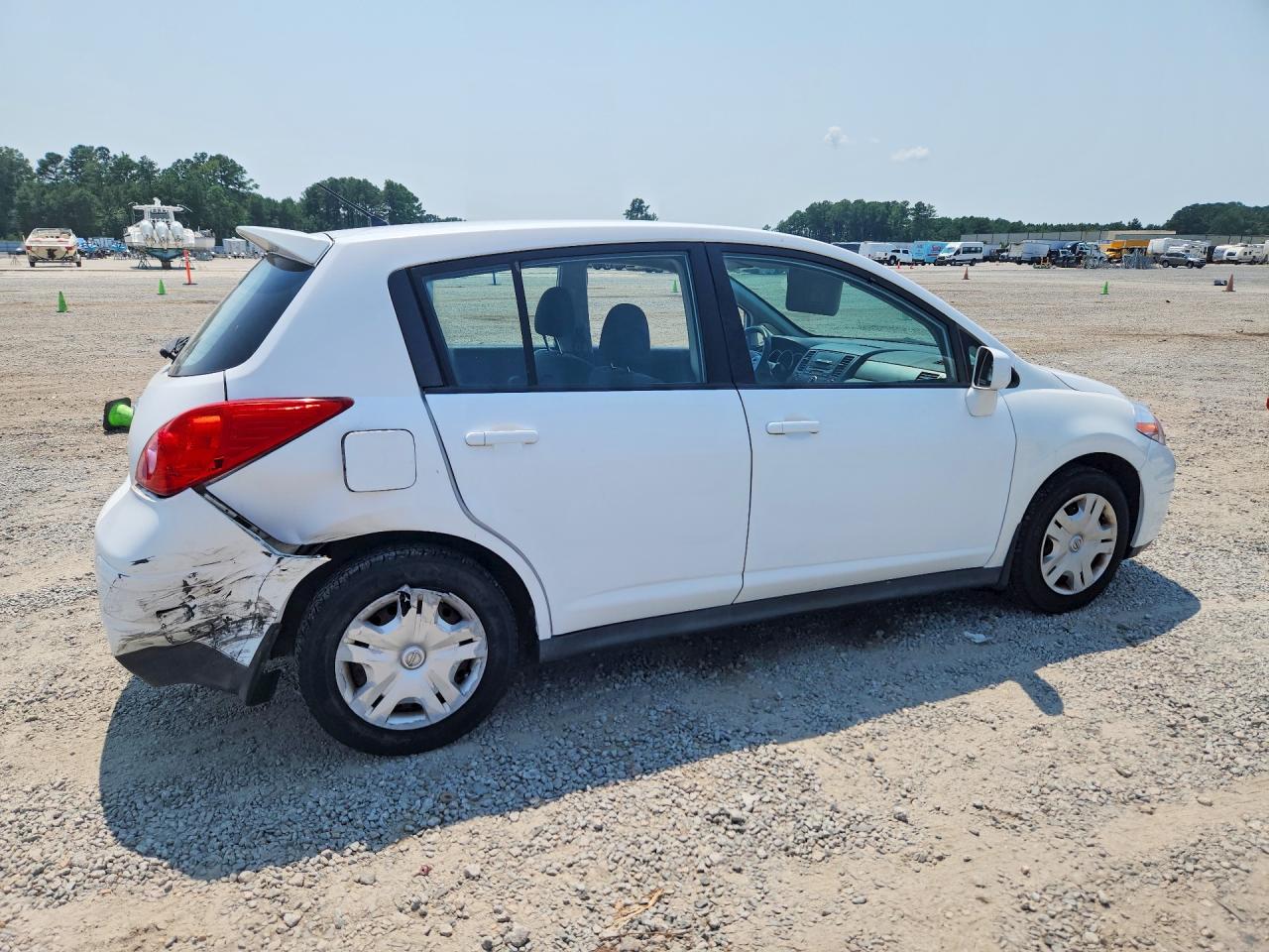 2012 Nissan Versa 1.8 S White vin: 3N1BC1CP2CK295472