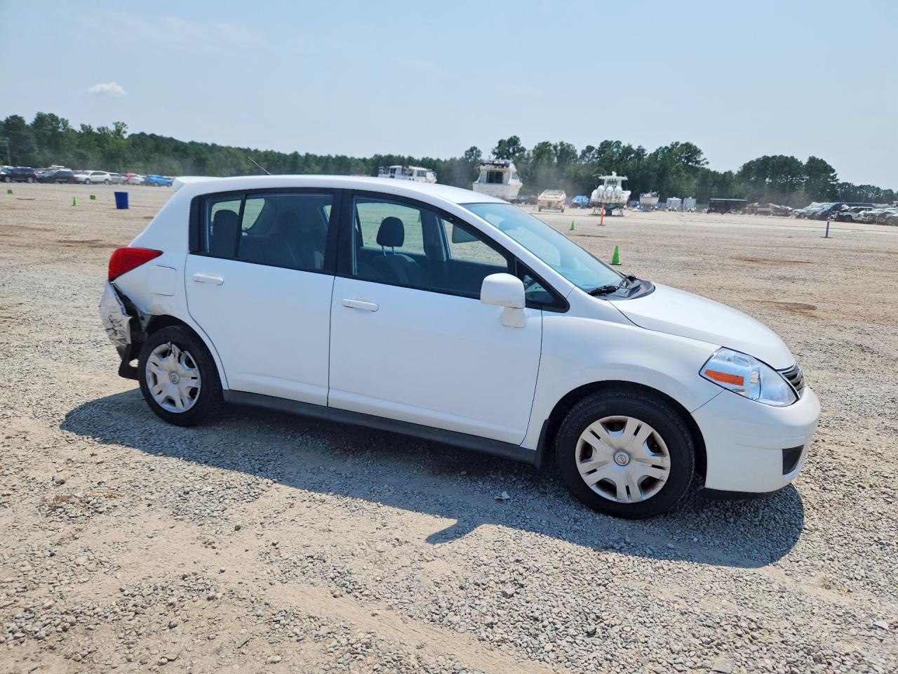 2012 Nissan Versa 1.8 S White vin: 3N1BC1CP2CK295472