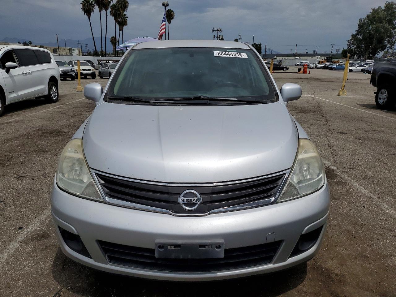 2012 Nissan Versa S/sl Silver vin: 3N1BC1CP2CL373906