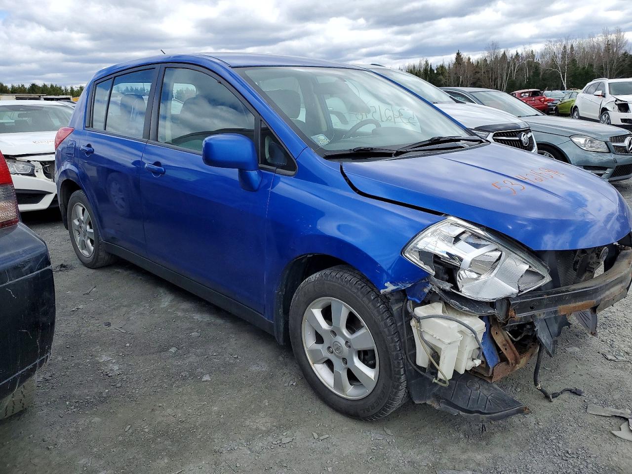 2012 Nissan Versa 1.8 S Blue vin: 3N1BC1CP2CL375669
