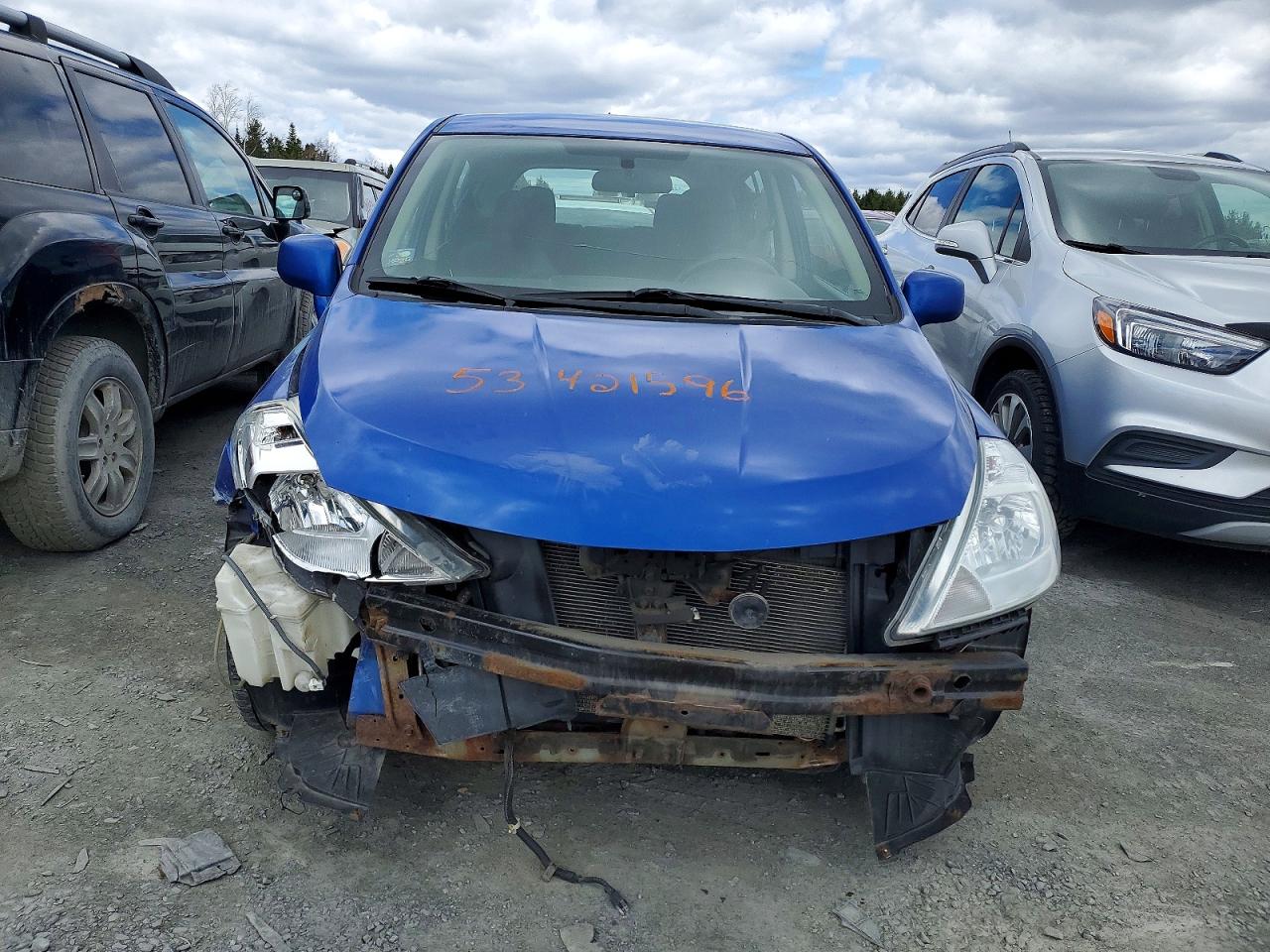 2012 Nissan Versa 1.8 S Blue vin: 3N1BC1CP2CL375669