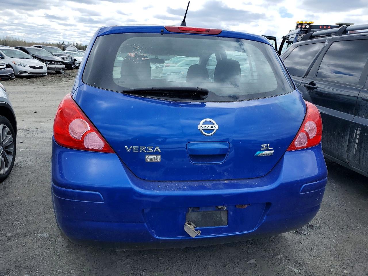 2012 Nissan Versa 1.8 S Blue vin: 3N1BC1CP2CL375669