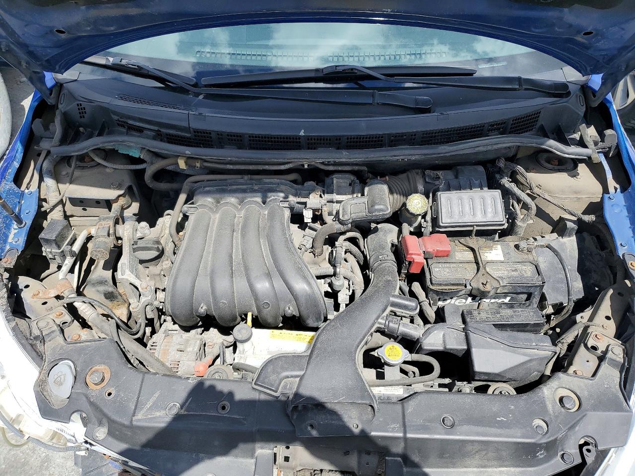 2012 Nissan Versa 1.8 S Blue vin: 3N1BC1CP2CL375669