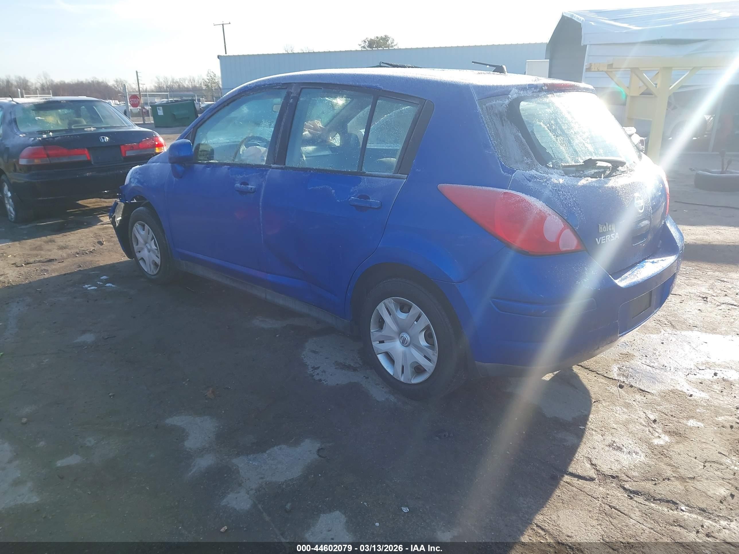 2010 Nissan Versa 1.8s Blue vin: 3N1BC1CP3AL366671