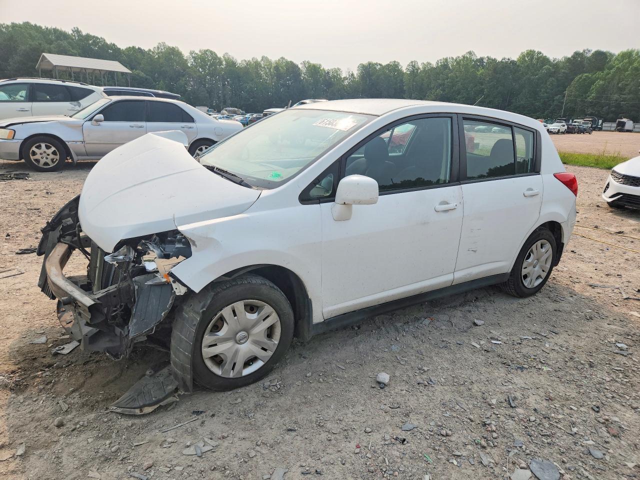 2011 Nissan Versa 1.8 S White vin: 3N1BC1CP3BL362301