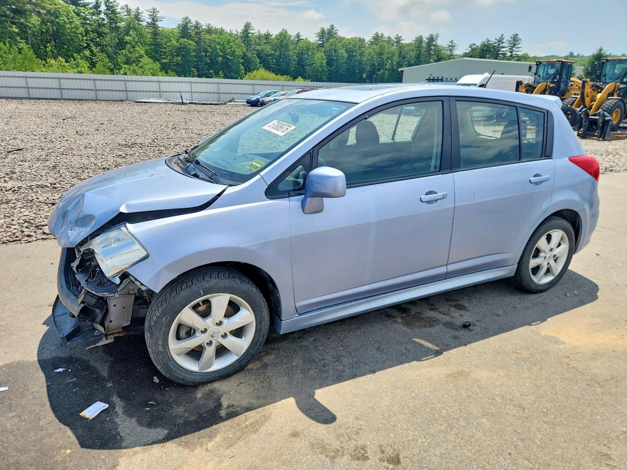 2011 Nissan Versa 1.8 S Blue vin: 3N1BC1CP3BL376098
