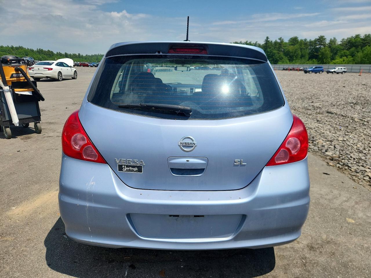 2011 Nissan Versa 1.8 S Blue vin: 3N1BC1CP3BL376098