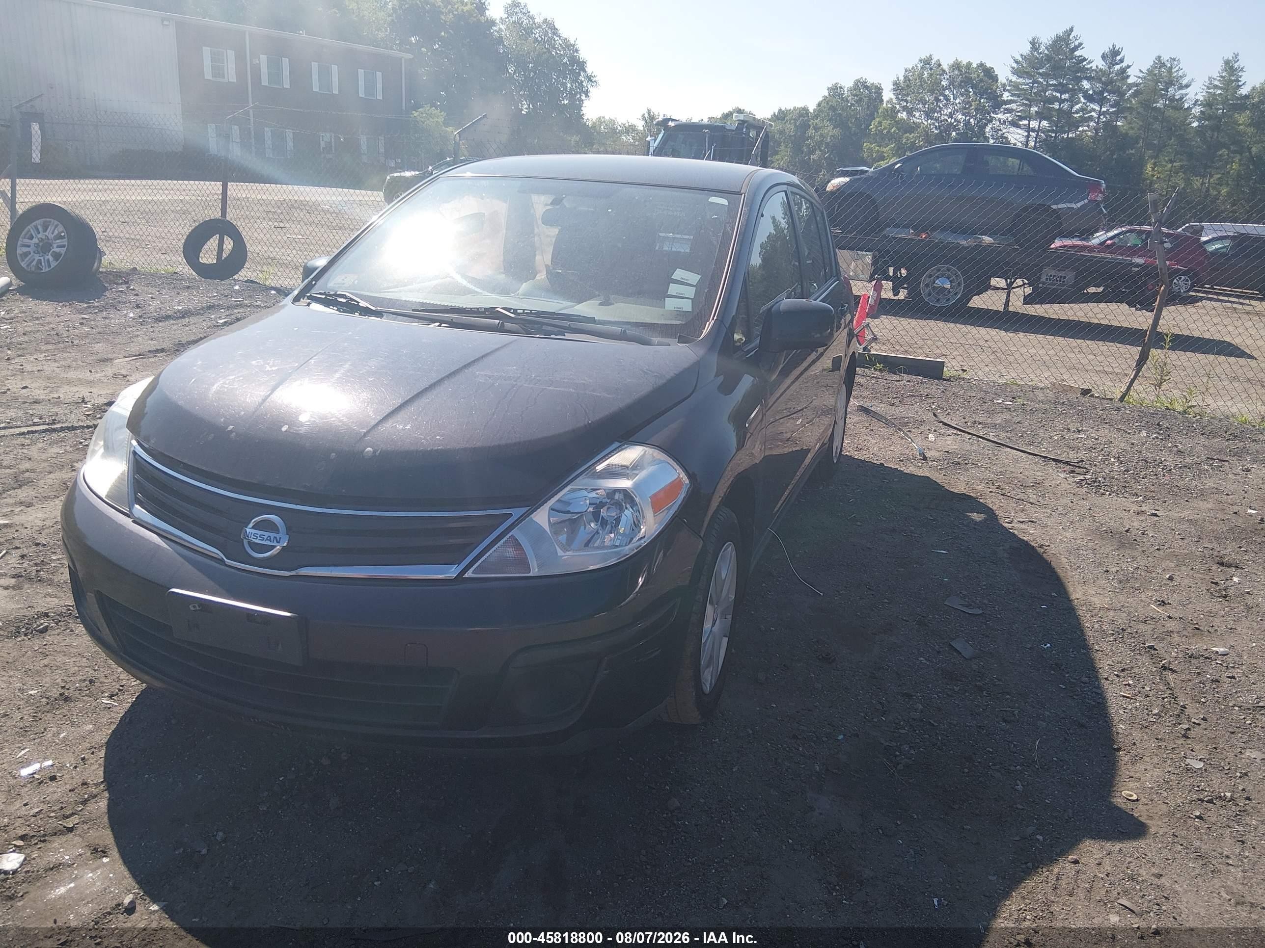 2011 Nissan Versa 1.8s Black vin: 3N1BC1CP3BL406376