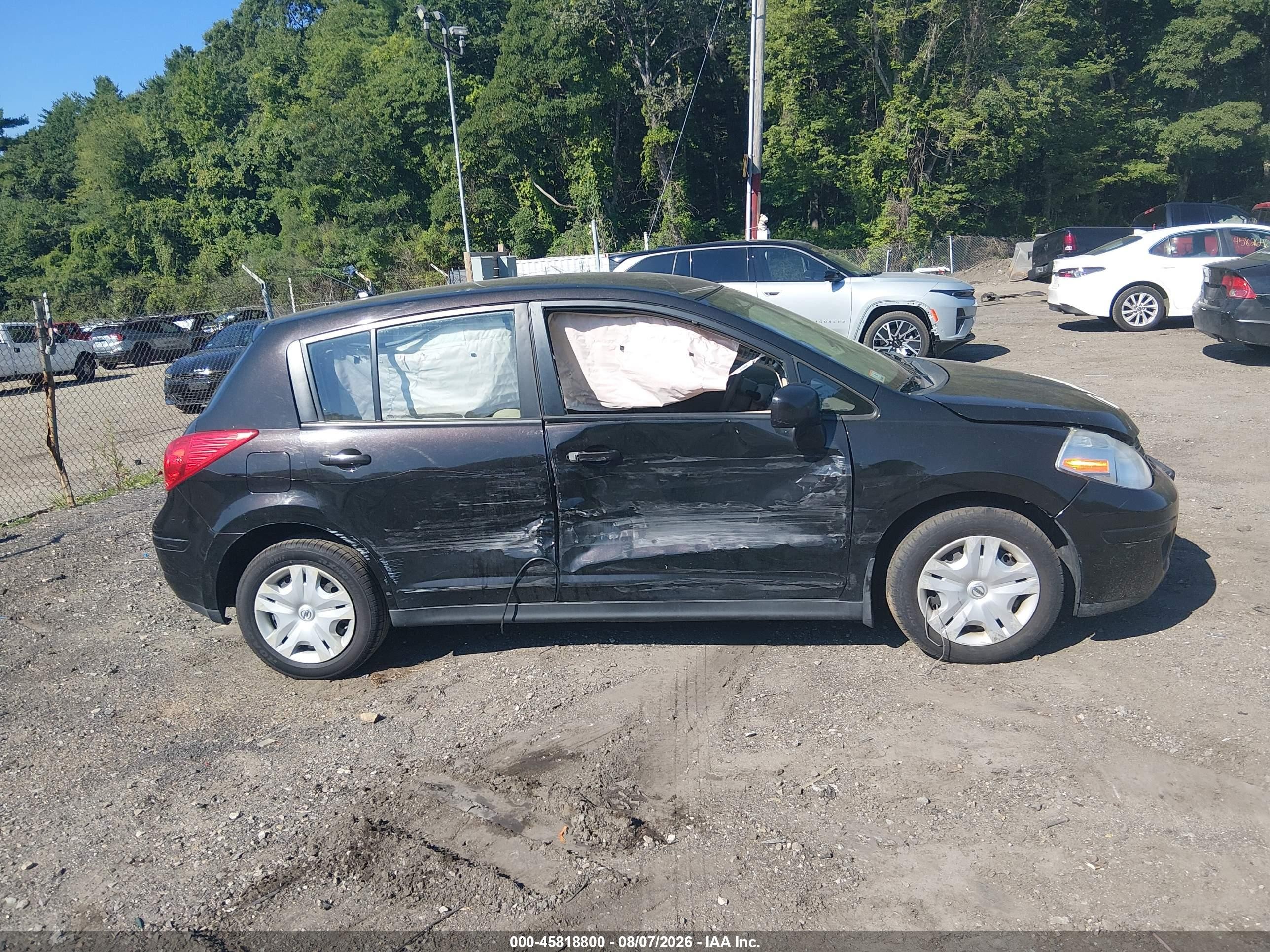 2011 Nissan Versa 1.8s Black vin: 3N1BC1CP3BL406376
