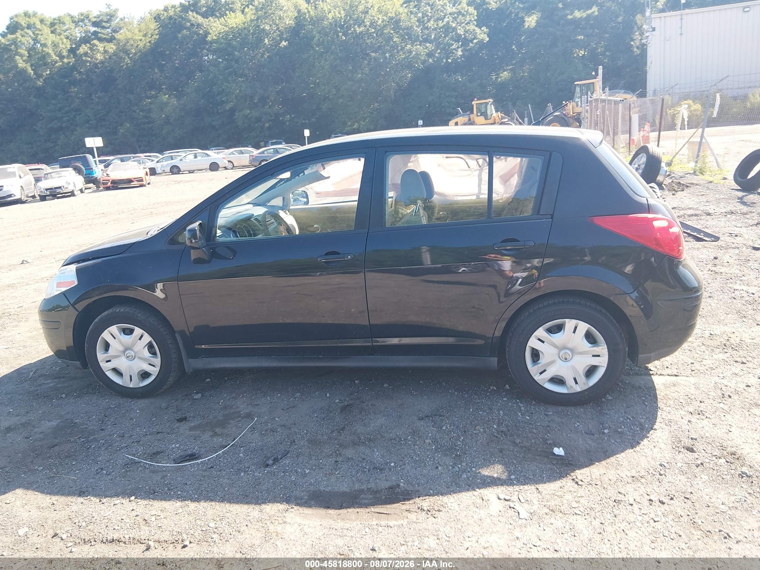 2011 Nissan Versa 1.8s Black vin: 3N1BC1CP3BL406376