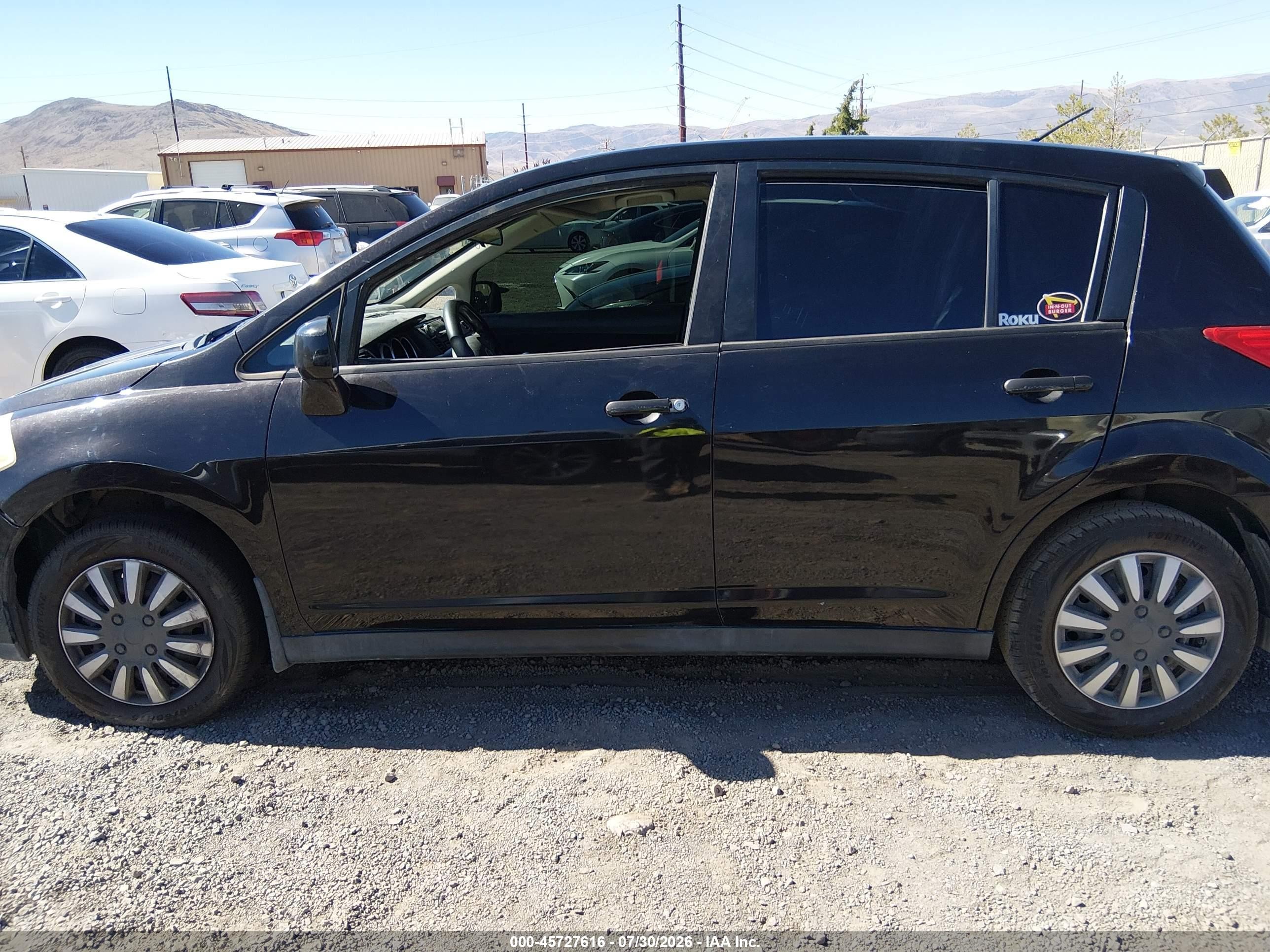 2011 Nissan Versa 1.8s Black vin: 3N1BC1CP3BL486861