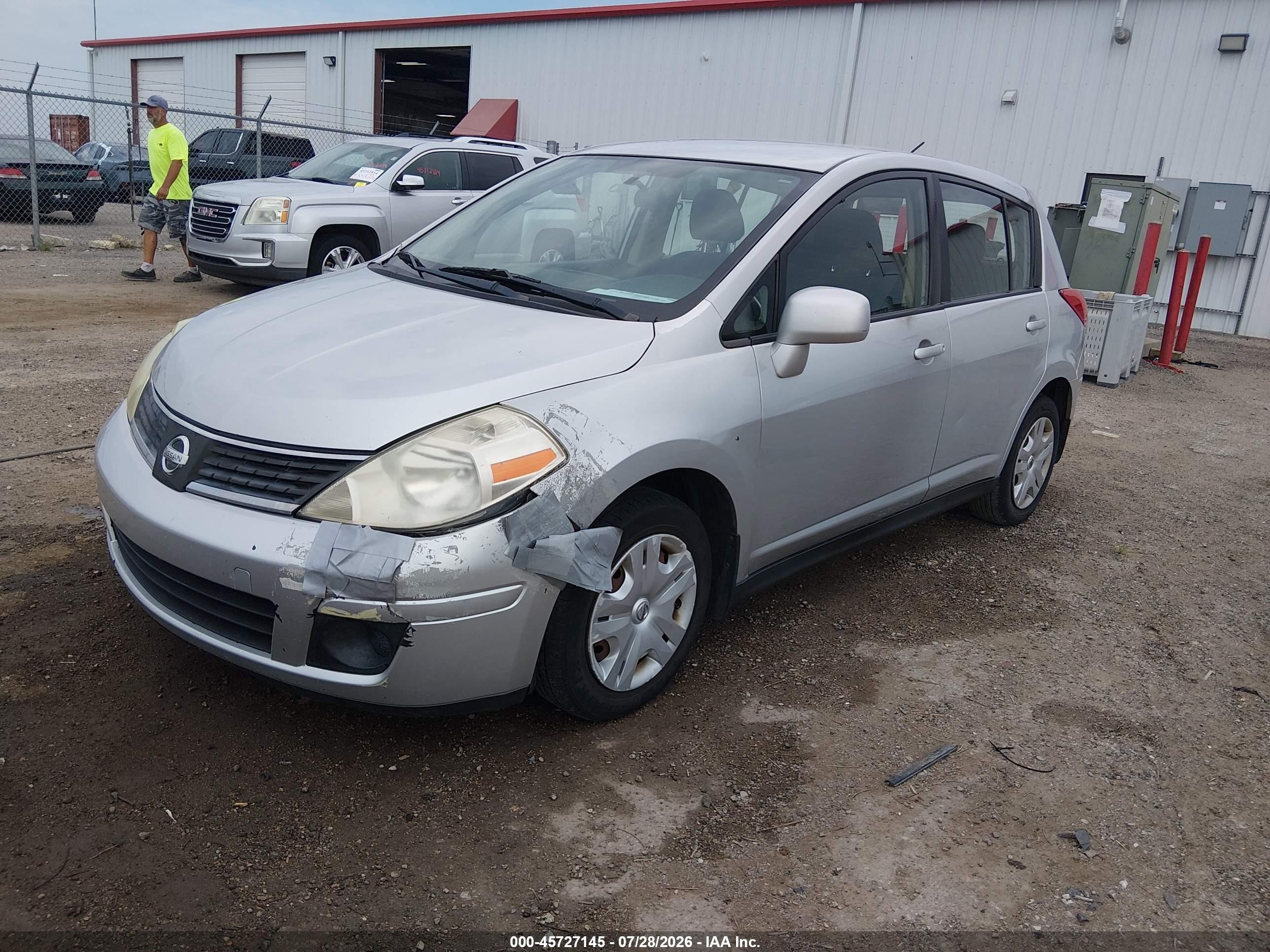 2012 Nissan Versa 1.8 S Серый vin: 3N1BC1CP3CK236124