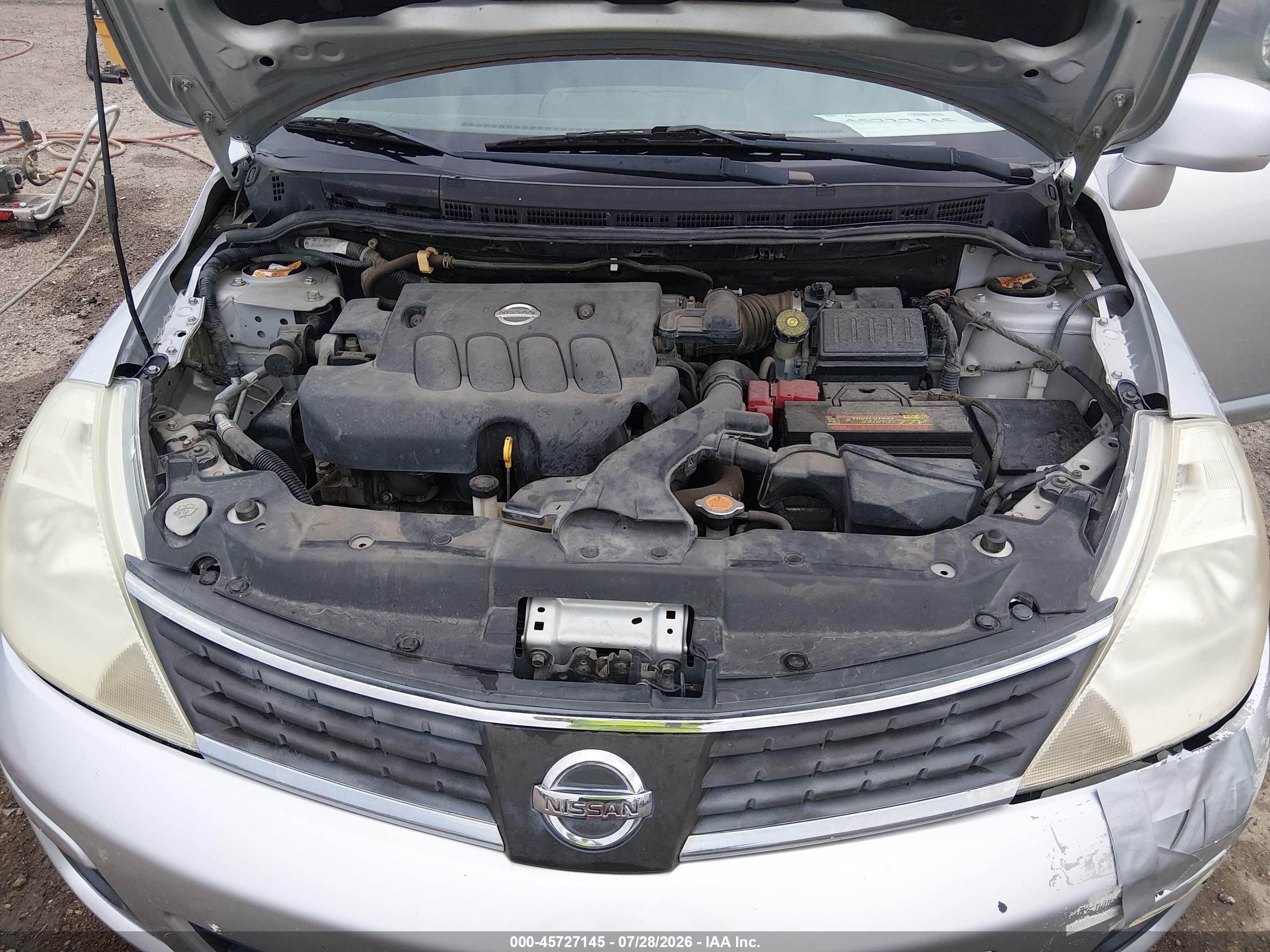 2012 Nissan Versa 1.8 S Серый vin: 3N1BC1CP3CK236124