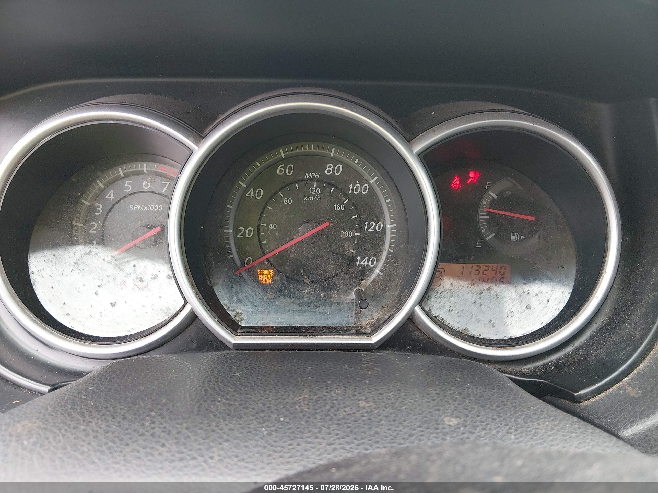 2012 Nissan Versa 1.8 S Серый vin: 3N1BC1CP3CK236124