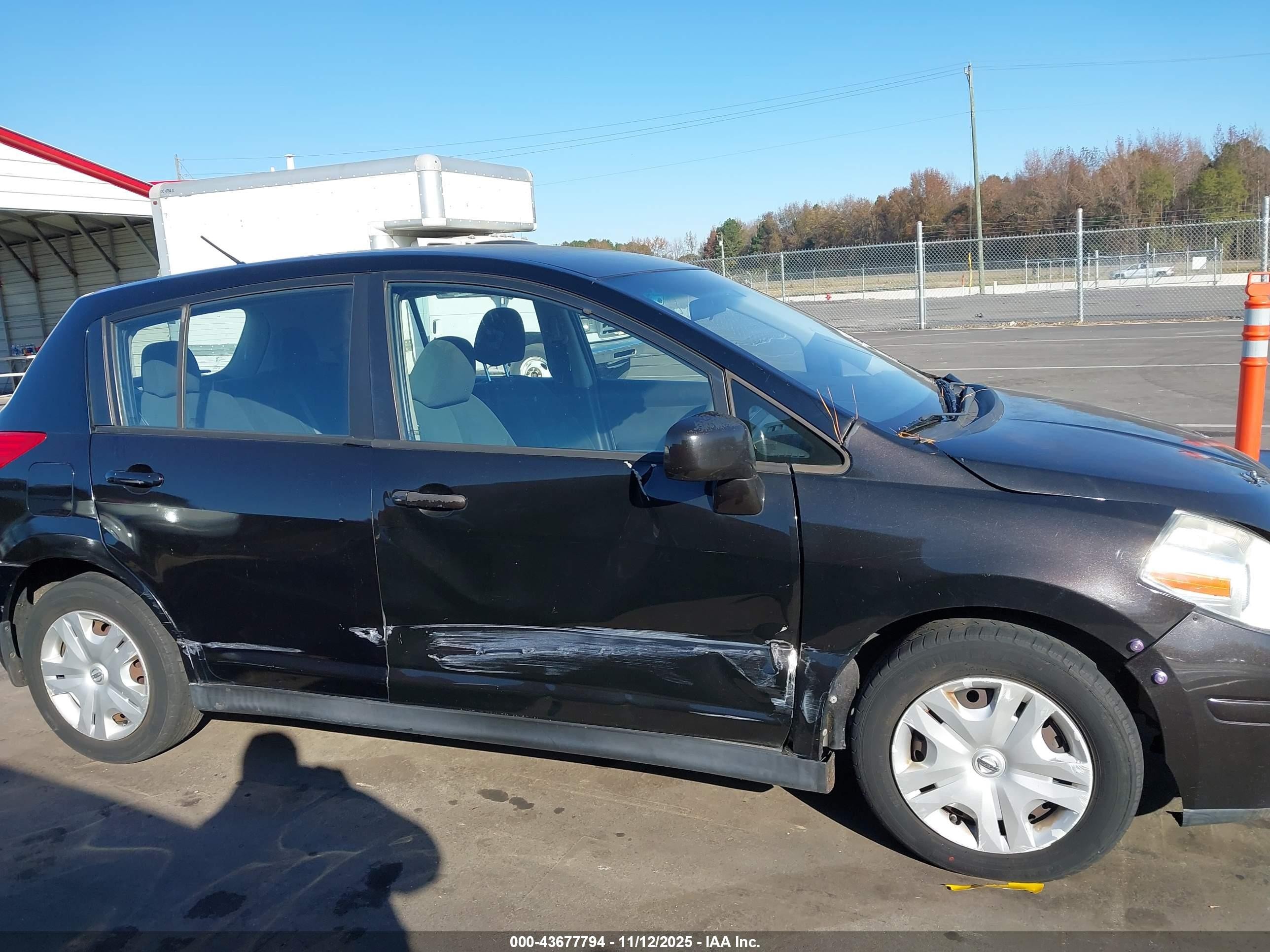 2012 Nissan Versa 1.8 S Black vin: 3N1BC1CP3CK269303