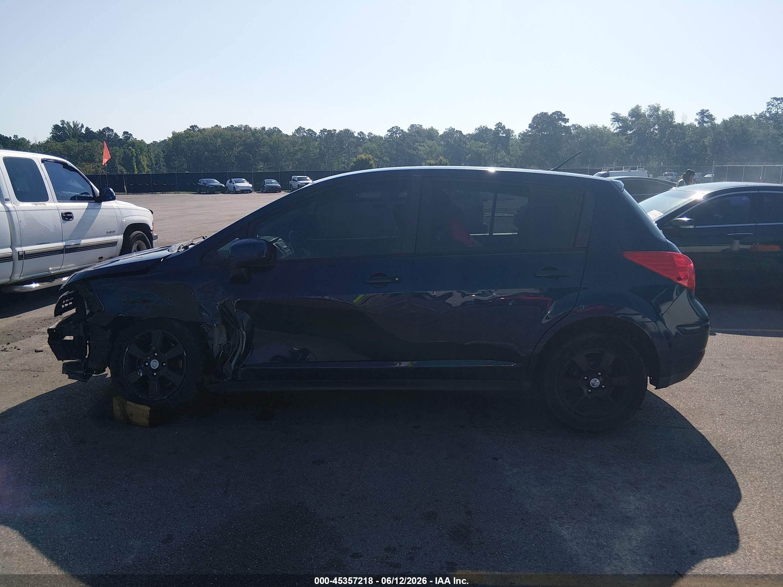 2012 Nissan Versa 1.8 S Blue vin: 3N1BC1CP3CK270791