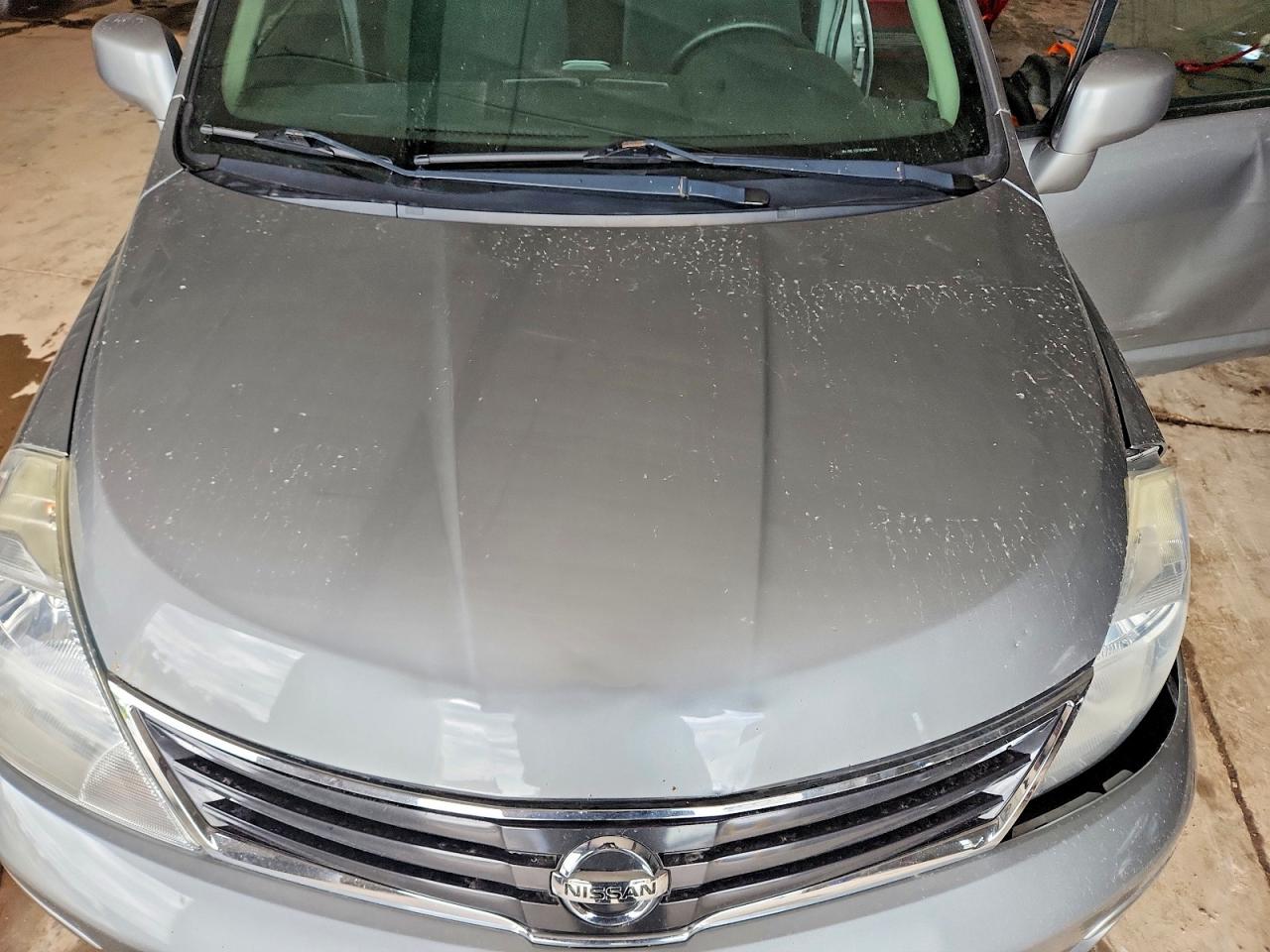 2012 Nissan Versa S/sl Silver vin: 3N1BC1CP3CK808583