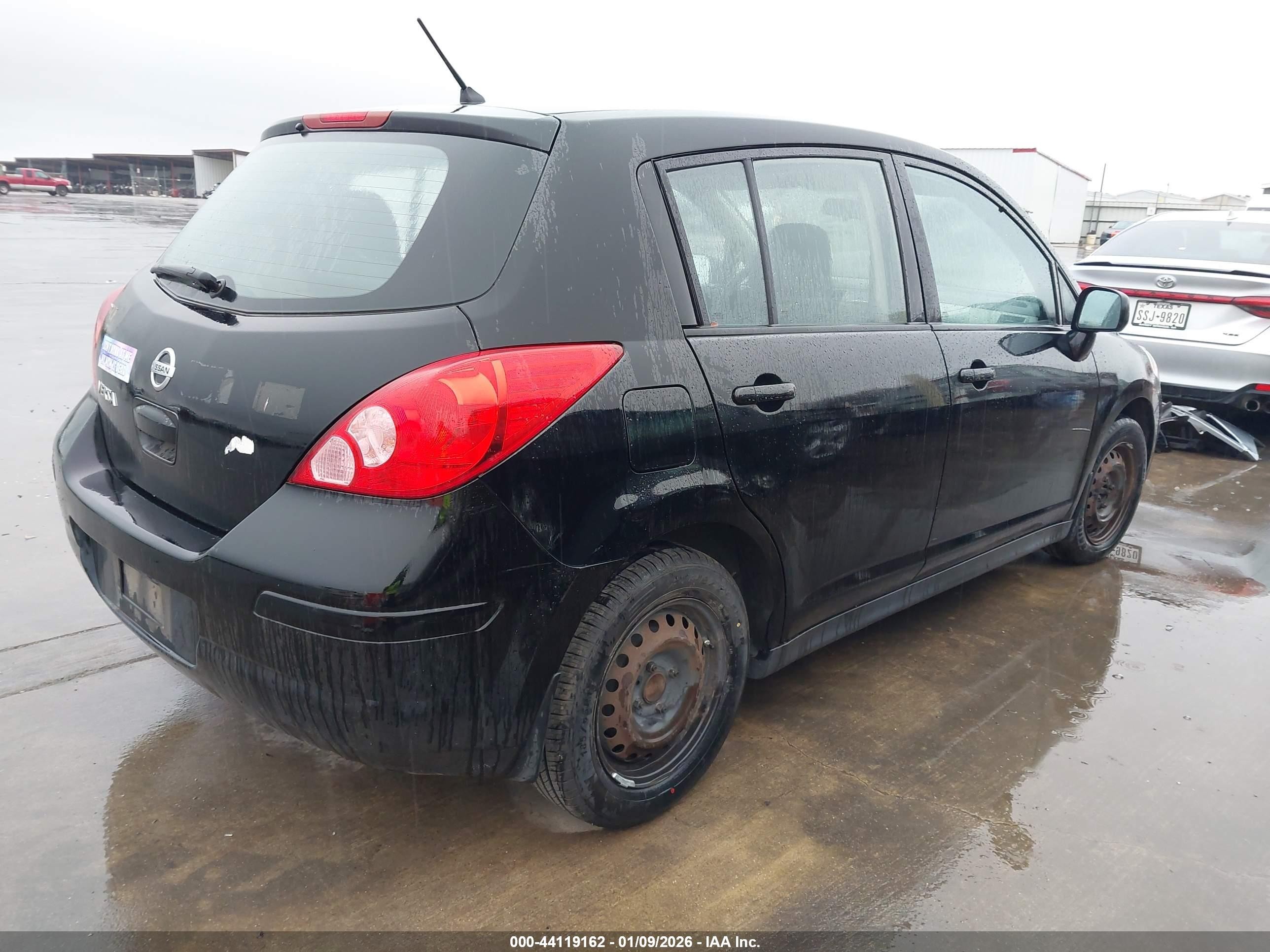 2012 Nissan Versa 1.8 S Black vin: 3N1BC1CP3CK809233