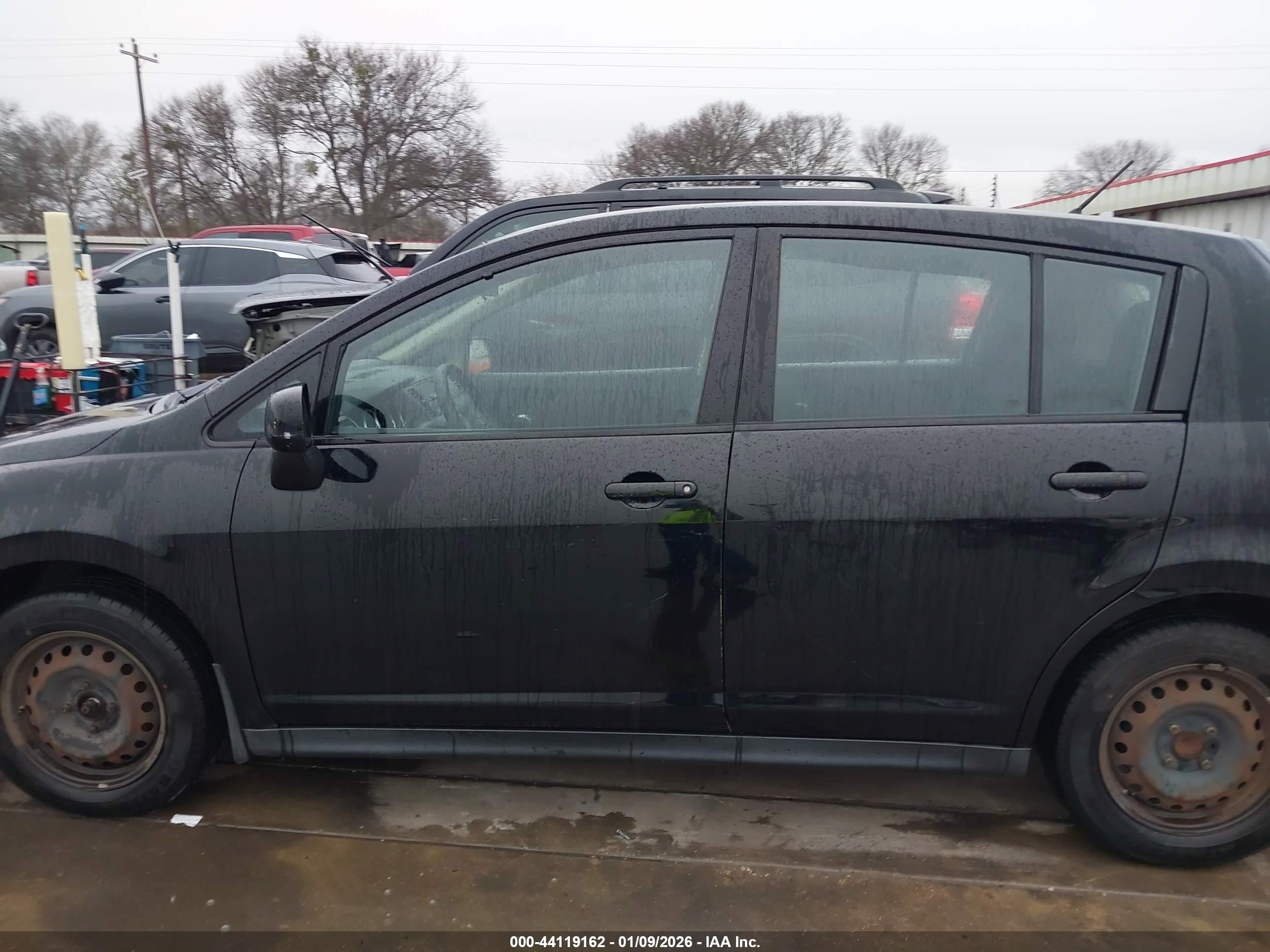 2012 Nissan Versa 1.8 S Black vin: 3N1BC1CP3CK809233