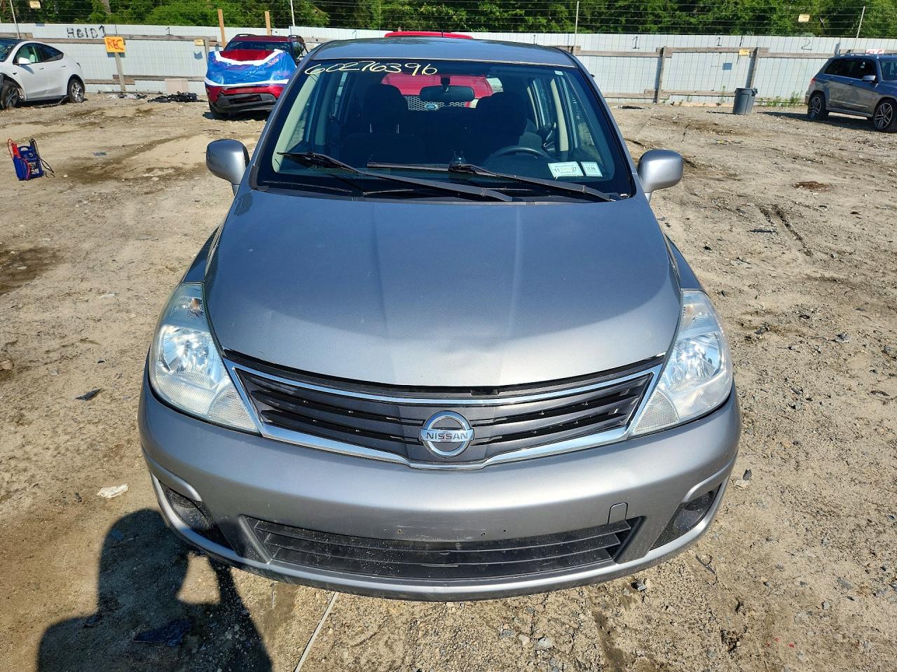 2010 Nissan Versa 1.8 S Gray vin: 3N1BC1CP4AL356134