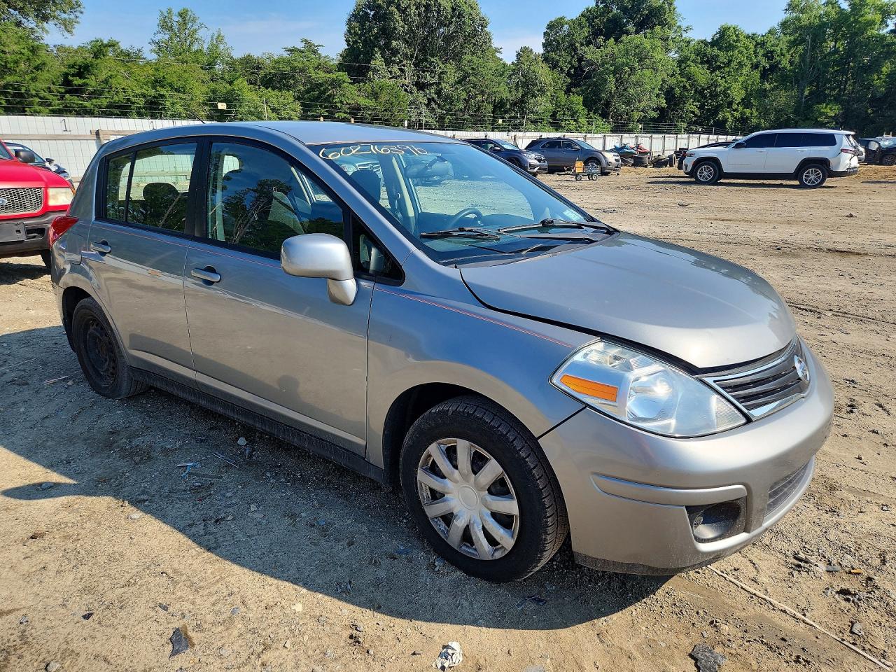 2010 Nissan Versa 1.8 S Gray vin: 3N1BC1CP4AL356134
