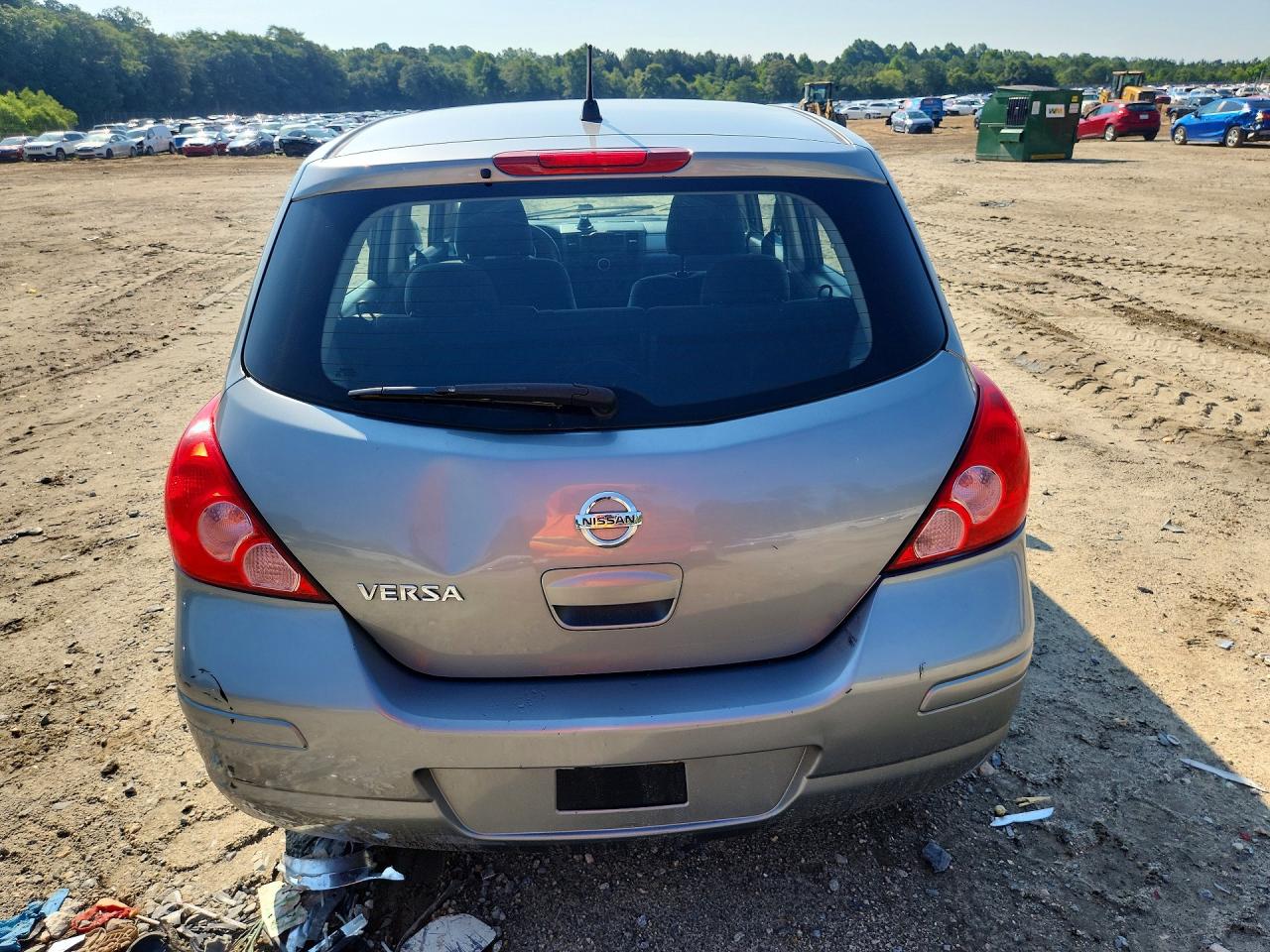 2010 Nissan Versa 1.8 S Gray vin: 3N1BC1CP4AL356134