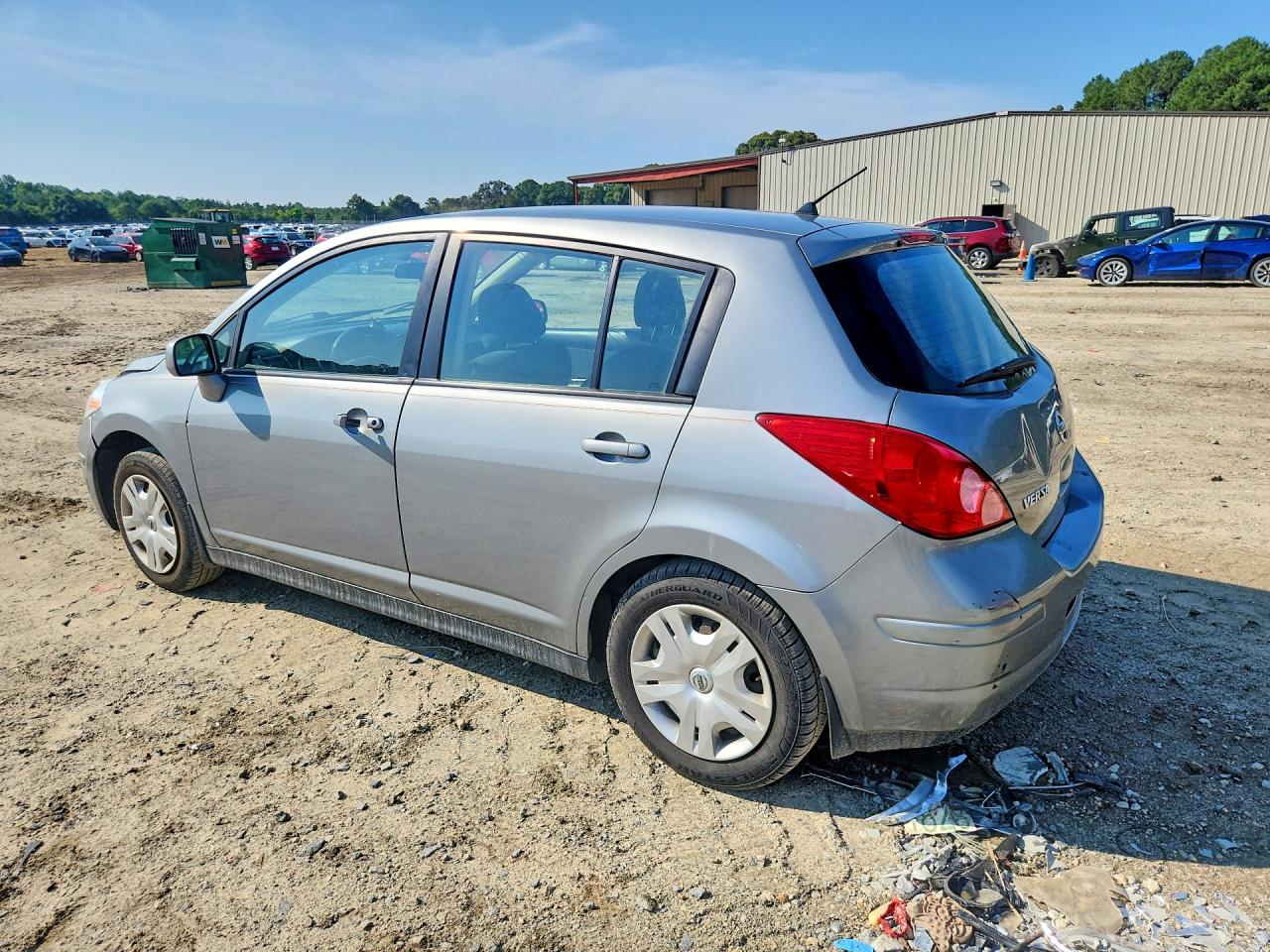 2010 Nissan Versa 1.8 S Gray vin: 3N1BC1CP4AL356134