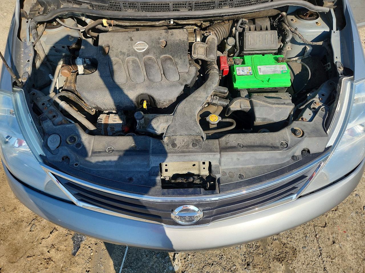 2010 Nissan Versa 1.8 S Gray vin: 3N1BC1CP4AL356134