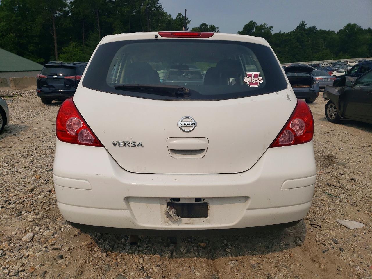 2010 Nissan Versa S Белый vin: 3N1BC1CP4AL399565