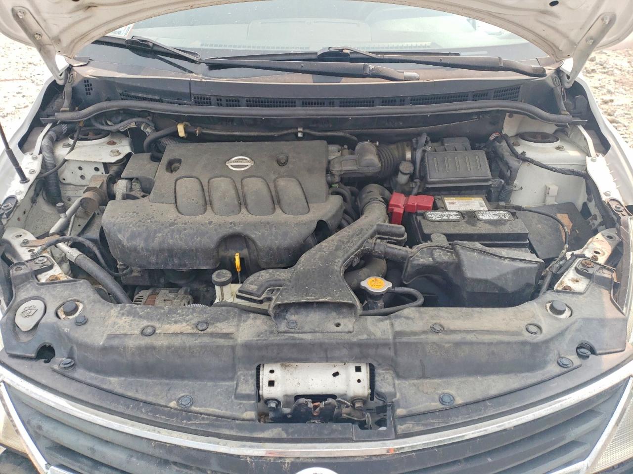 2010 Nissan Versa S Белый vin: 3N1BC1CP4AL399565