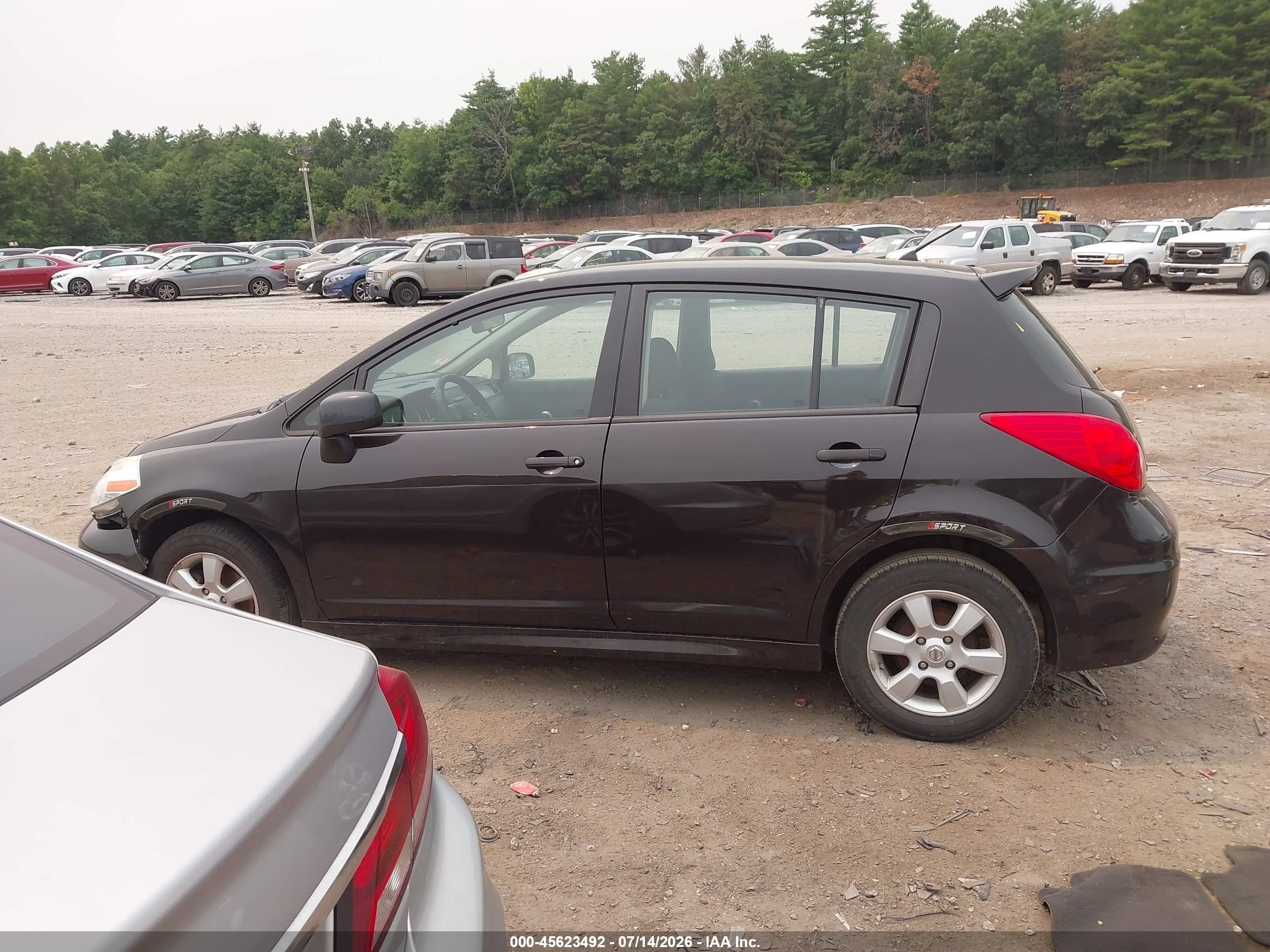 2010 Nissan Versa 1.8sl Black vin: 3N1BC1CP4AL399677
