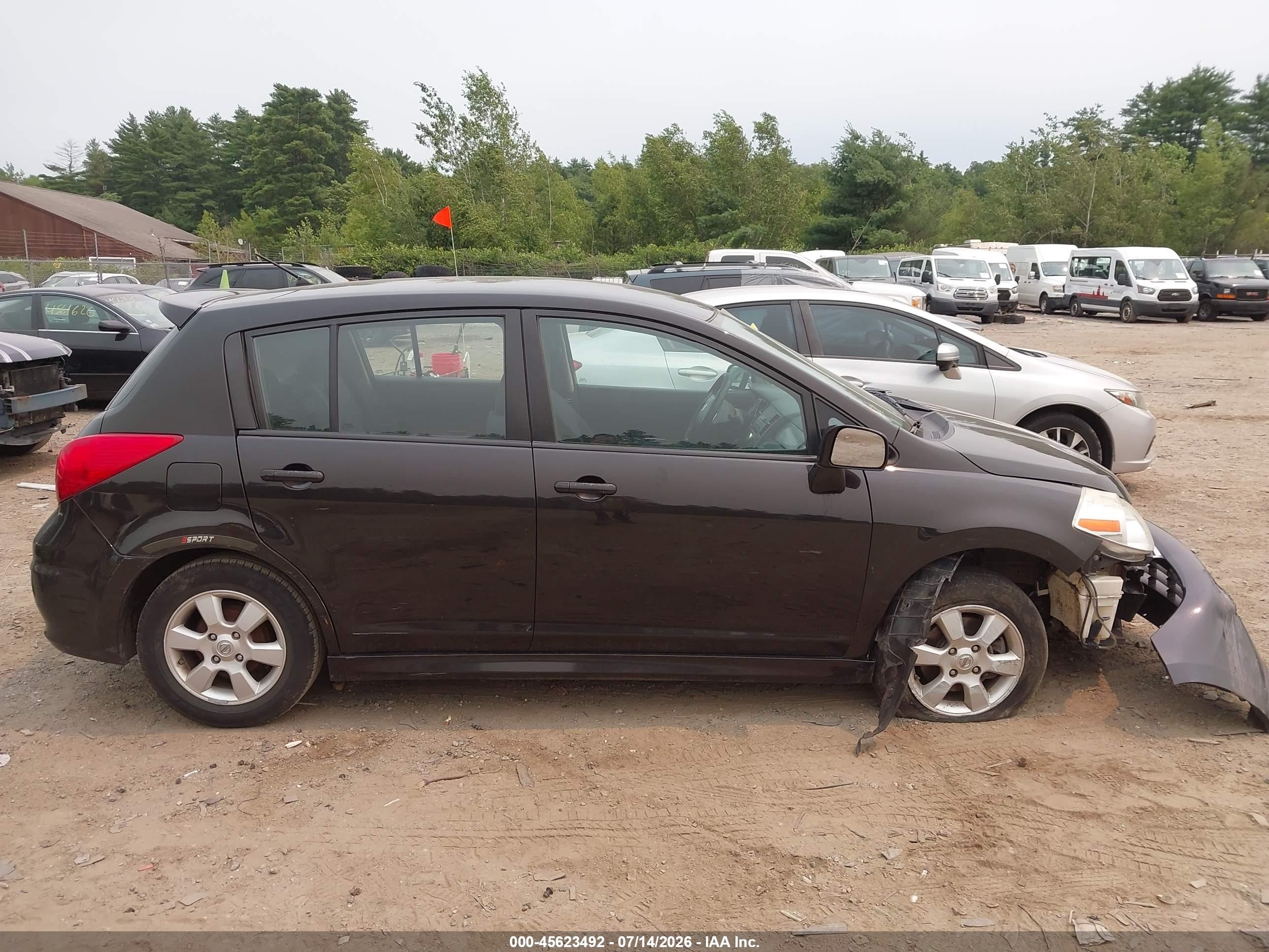 2010 Nissan Versa 1.8sl Black vin: 3N1BC1CP4AL399677