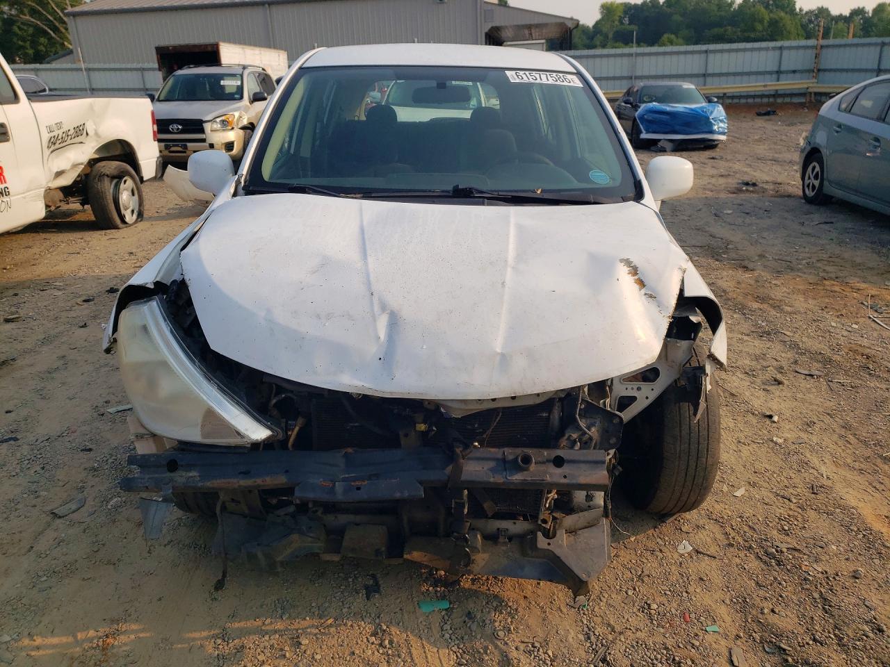 2010 Nissan Versa 1.8 S White vin: 3N1BC1CP4AL414467