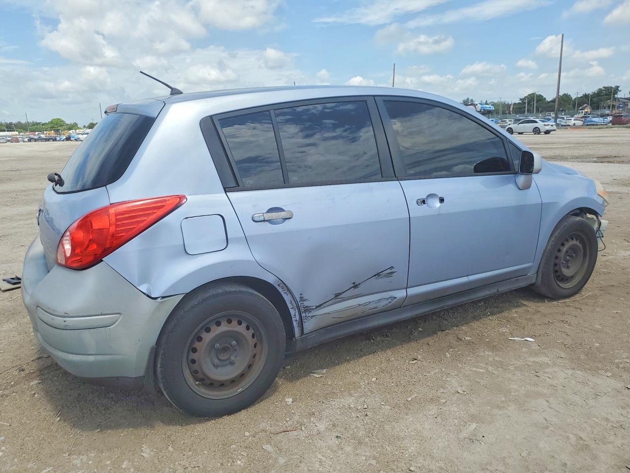 2010 Nissan Versa 1.8 S Blue vin: 3N1BC1CP4AL418115
