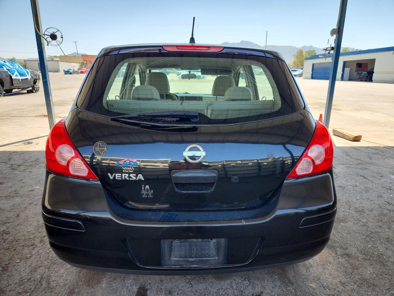 2010 Nissan Versa 1.8 S Black vin: 3N1BC1CP4AL441636