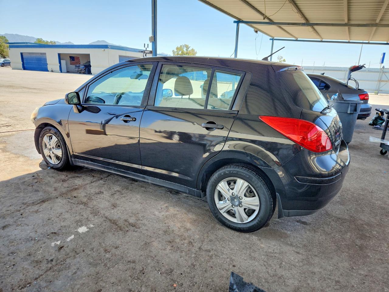 2010 Nissan Versa 1.8 S Black vin: 3N1BC1CP4AL441636