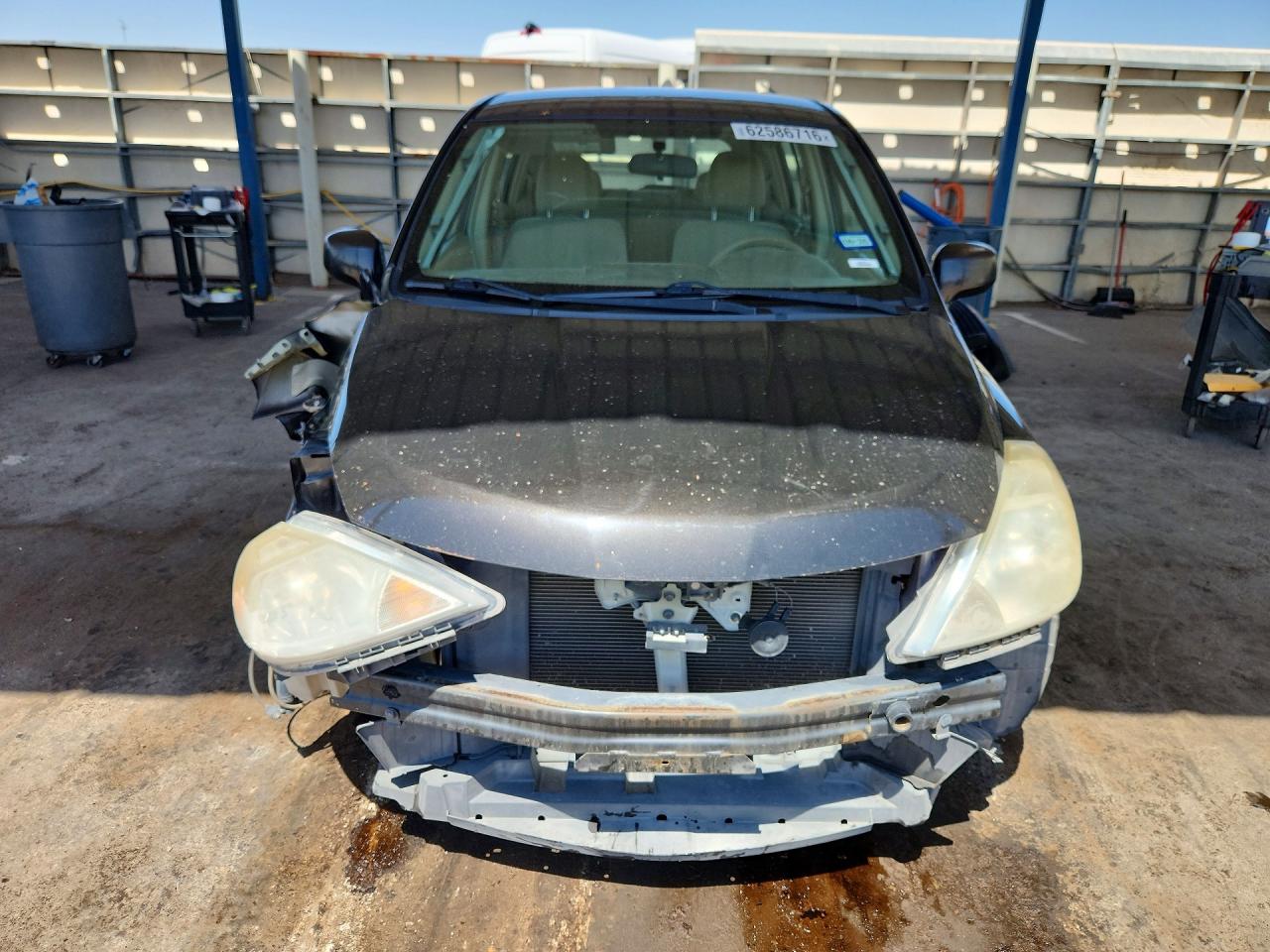 2010 Nissan Versa 1.8 S Black vin: 3N1BC1CP4AL441636