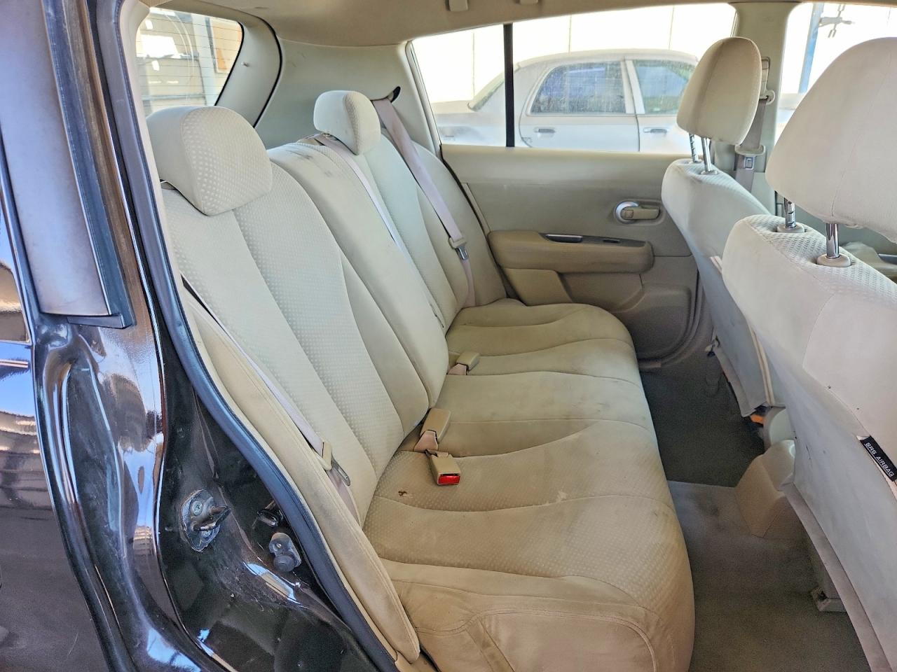 2010 Nissan Versa 1.8 S Black vin: 3N1BC1CP4AL441636