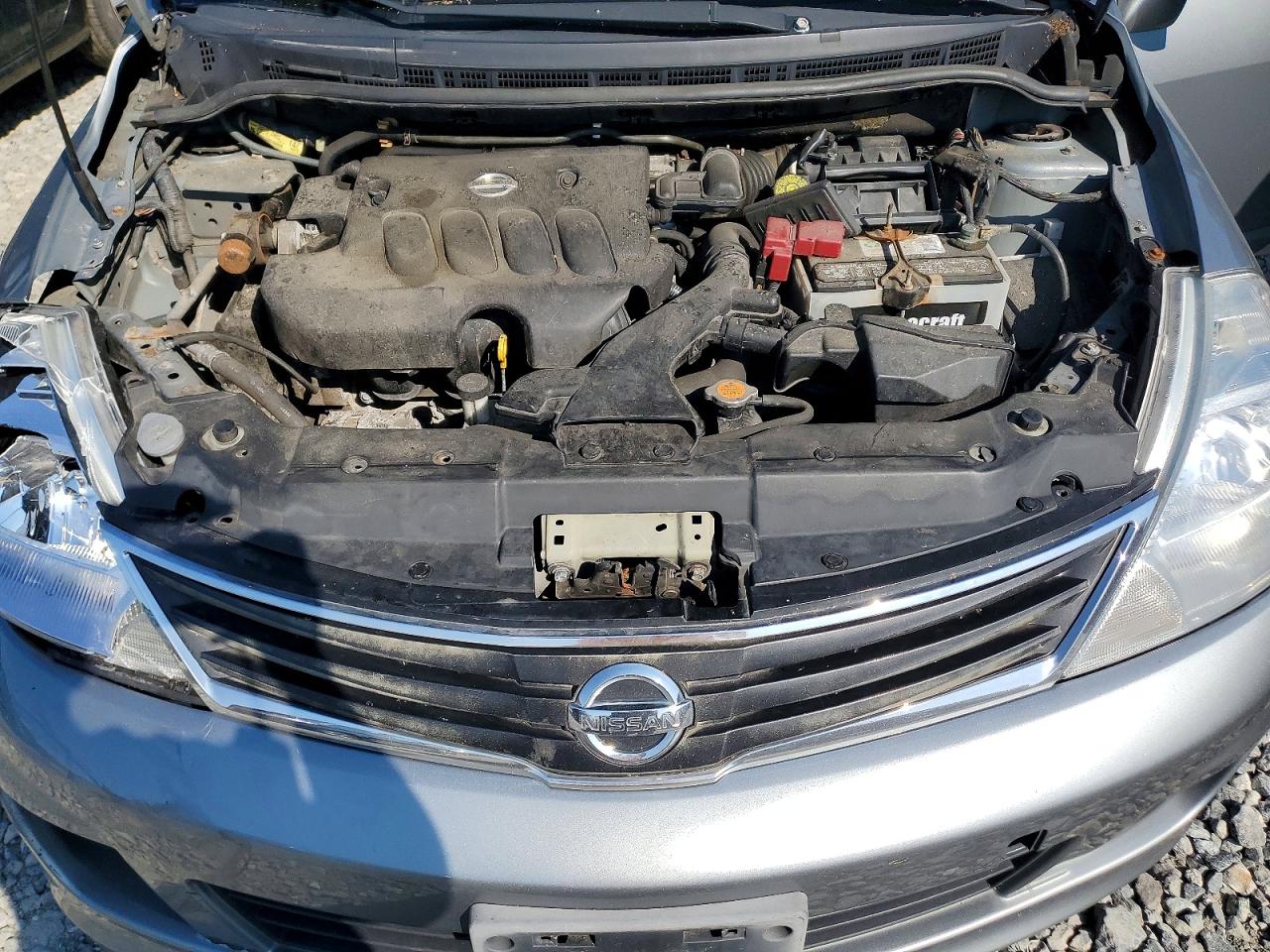 2011 Nissan Versa 1.8 S Серый vin: 3N1BC1CP4BL389734