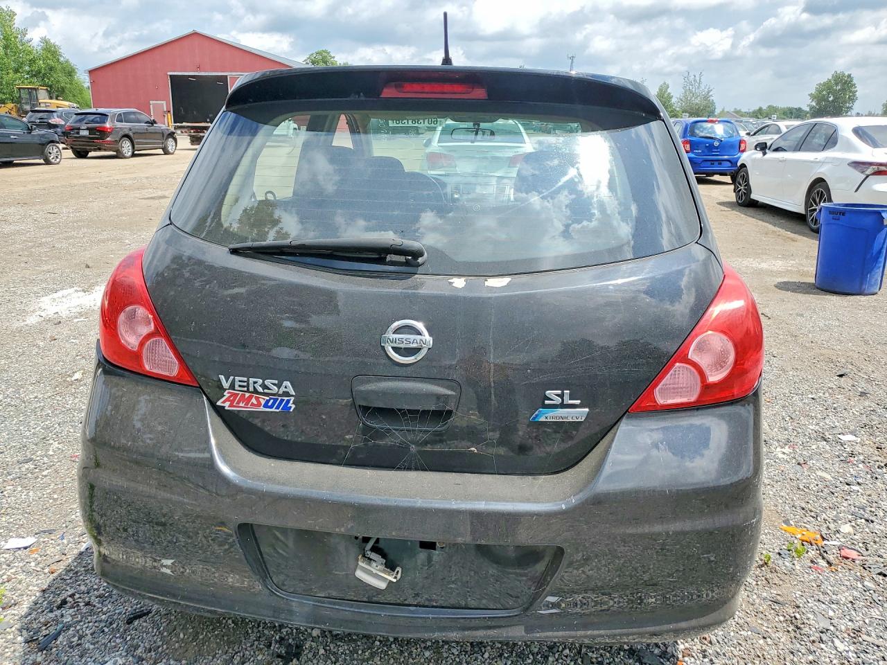 2011 Nissan Versa 1.8 S Черный vin: 3N1BC1CP4BL406662