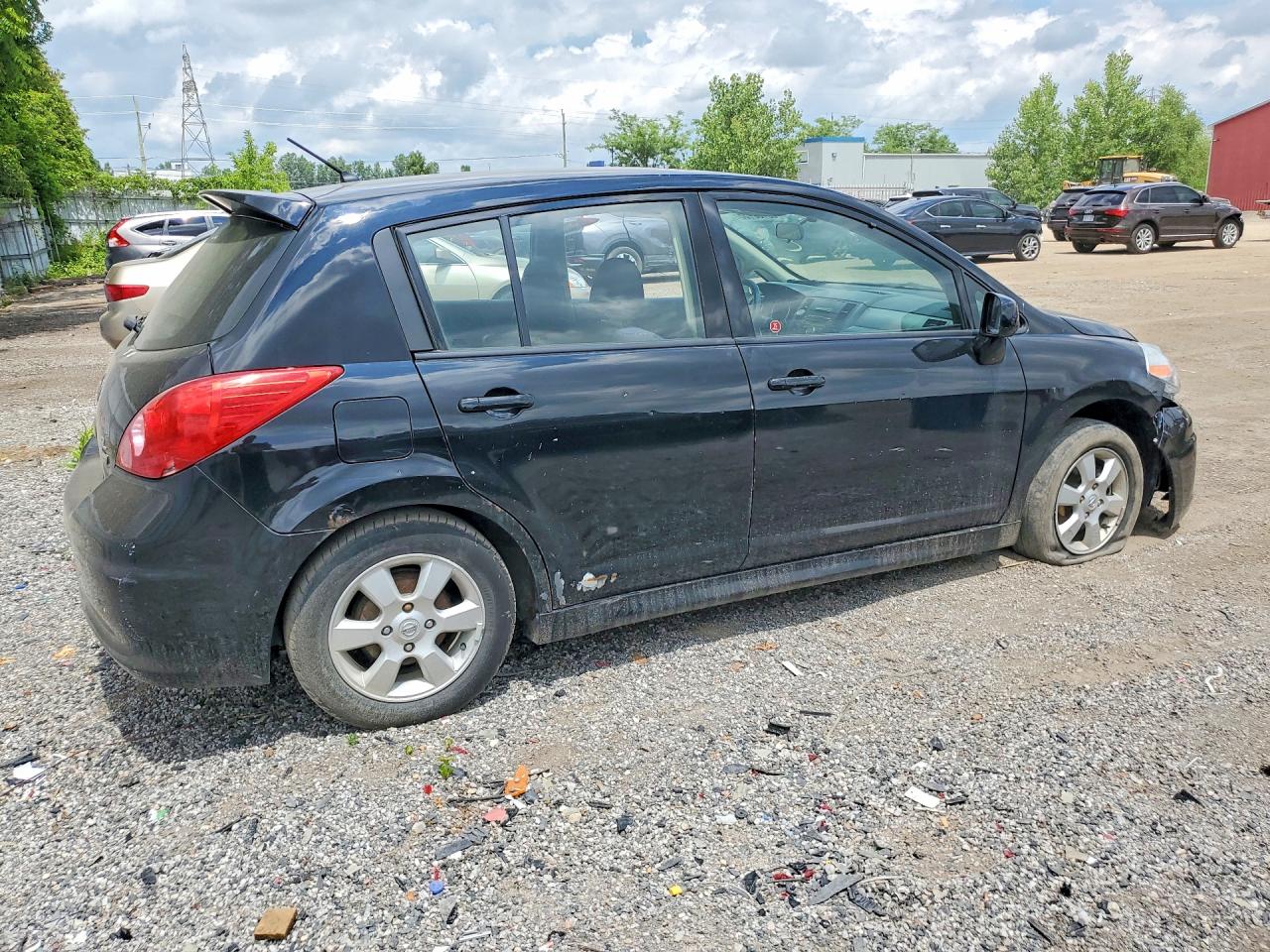 2011 Nissan Versa 1.8 S Черный vin: 3N1BC1CP4BL406662