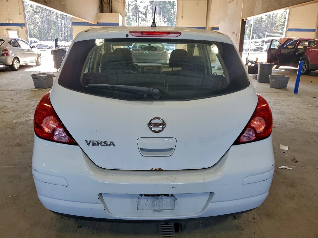 2011 Nissan Versa S Белый vin: 3N1BC1CP4BL475920