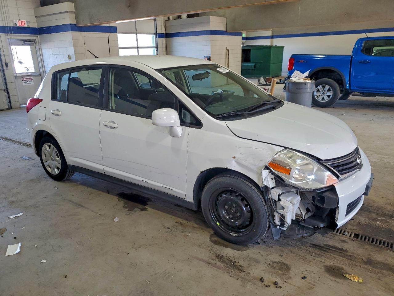 2011 Nissan Versa S Белый vin: 3N1BC1CP4BL475920