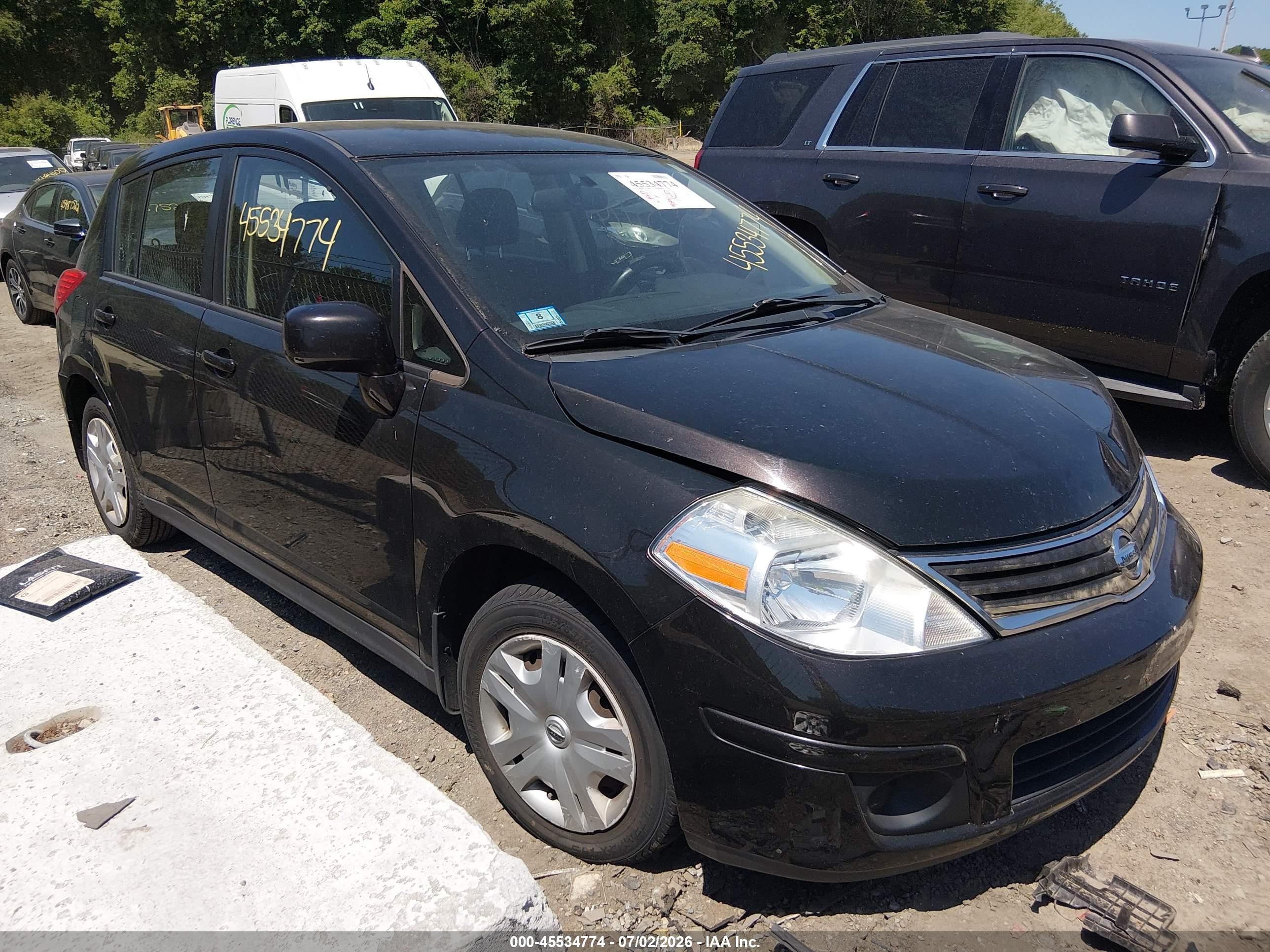 2011 Nissan Versa 1.8s Black vin: 3N1BC1CP4BL505577