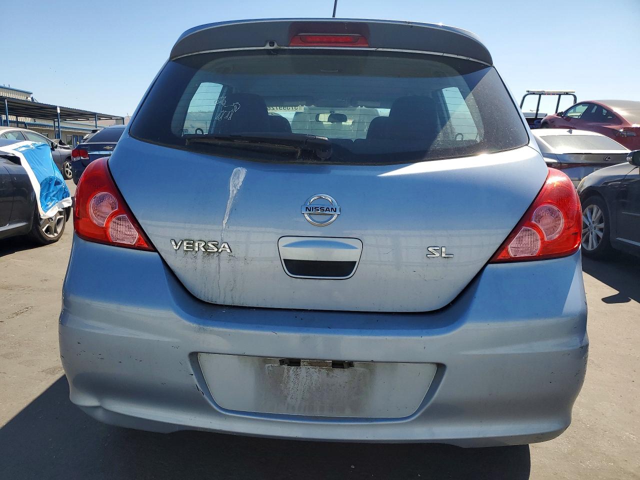 2011 Nissan Versa 1.8 S Blue vin: 3N1BC1CP4BL511640