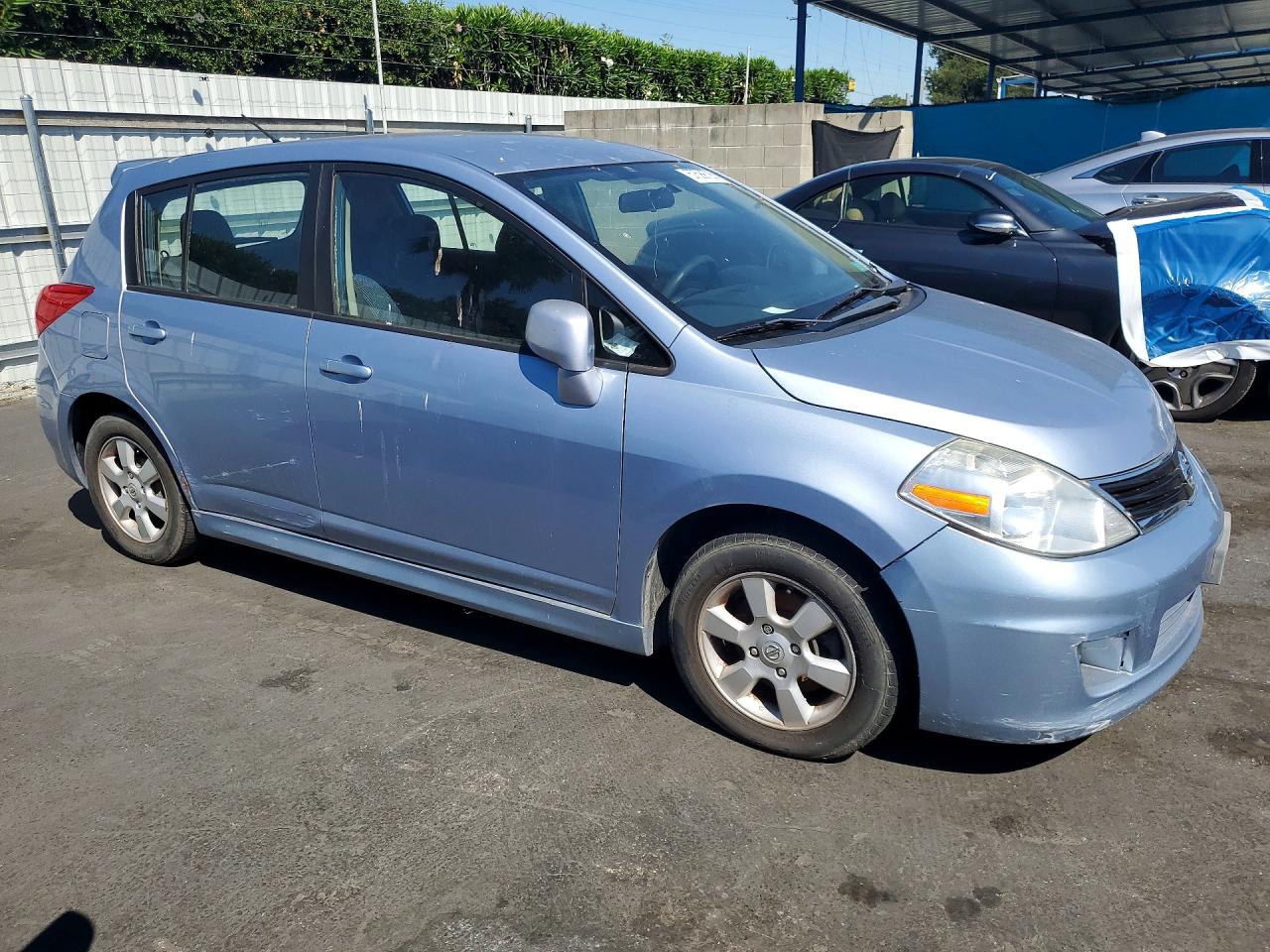 2011 Nissan Versa 1.8 S Blue vin: 3N1BC1CP4BL511640