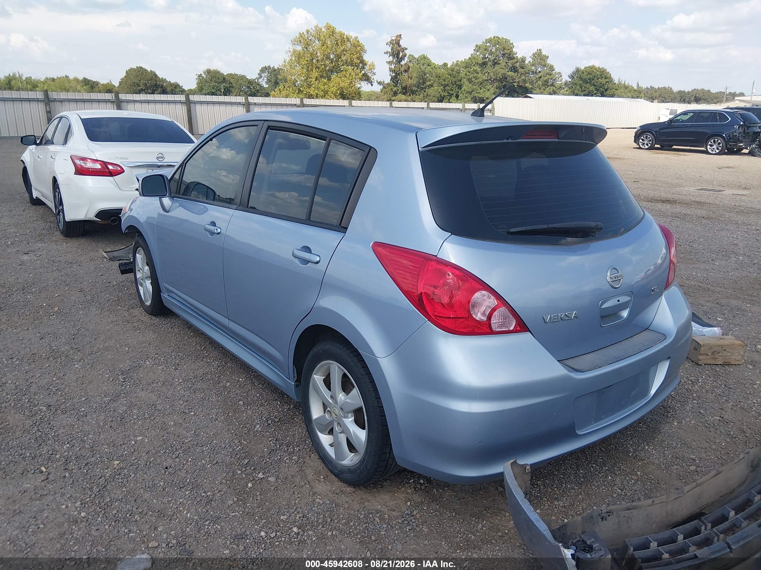 2012 Nissan Versa 1.8 Sl Blue vin: 3N1BC1CP4CK205058