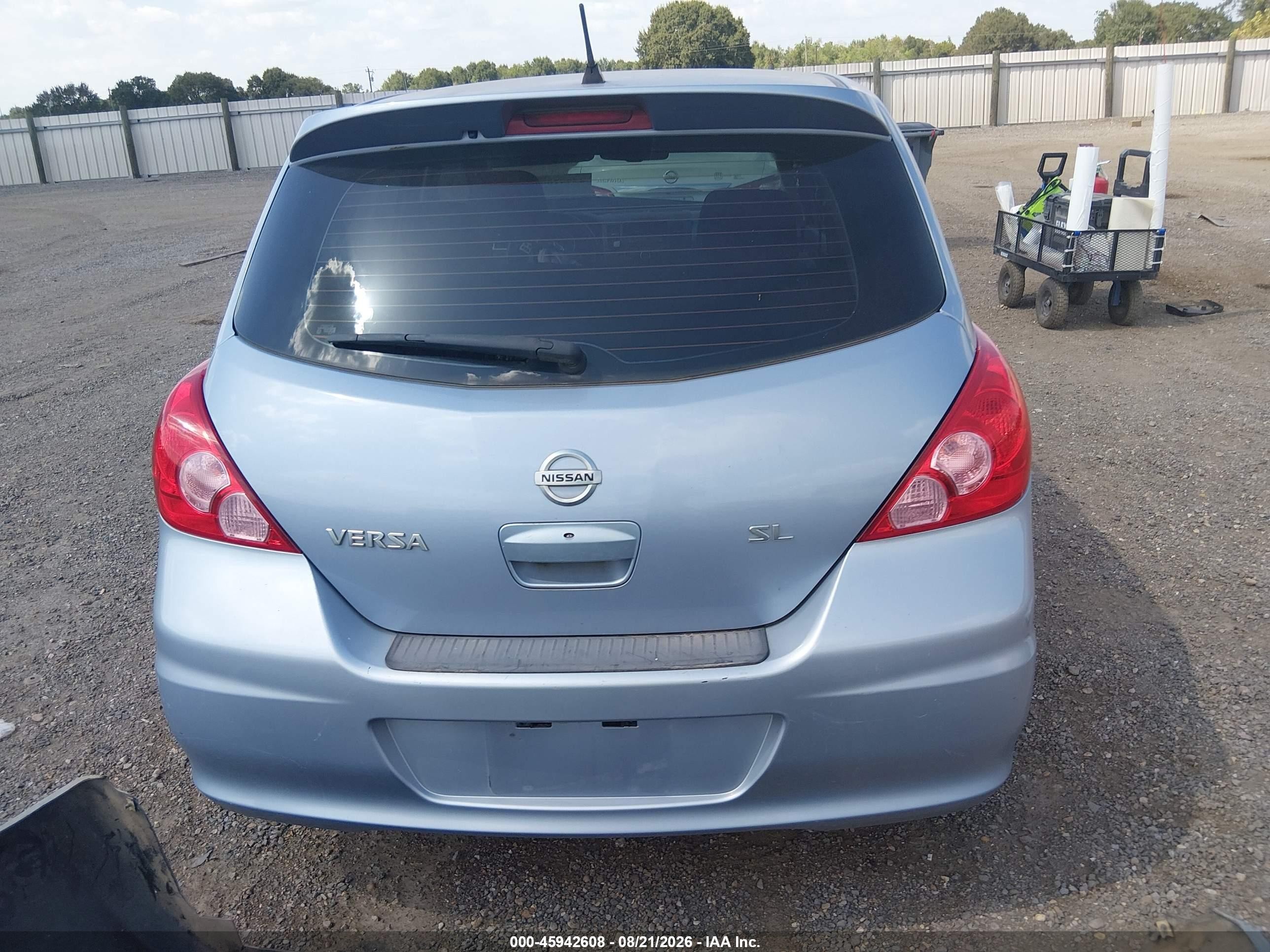 2012 Nissan Versa 1.8 Sl Blue vin: 3N1BC1CP4CK205058