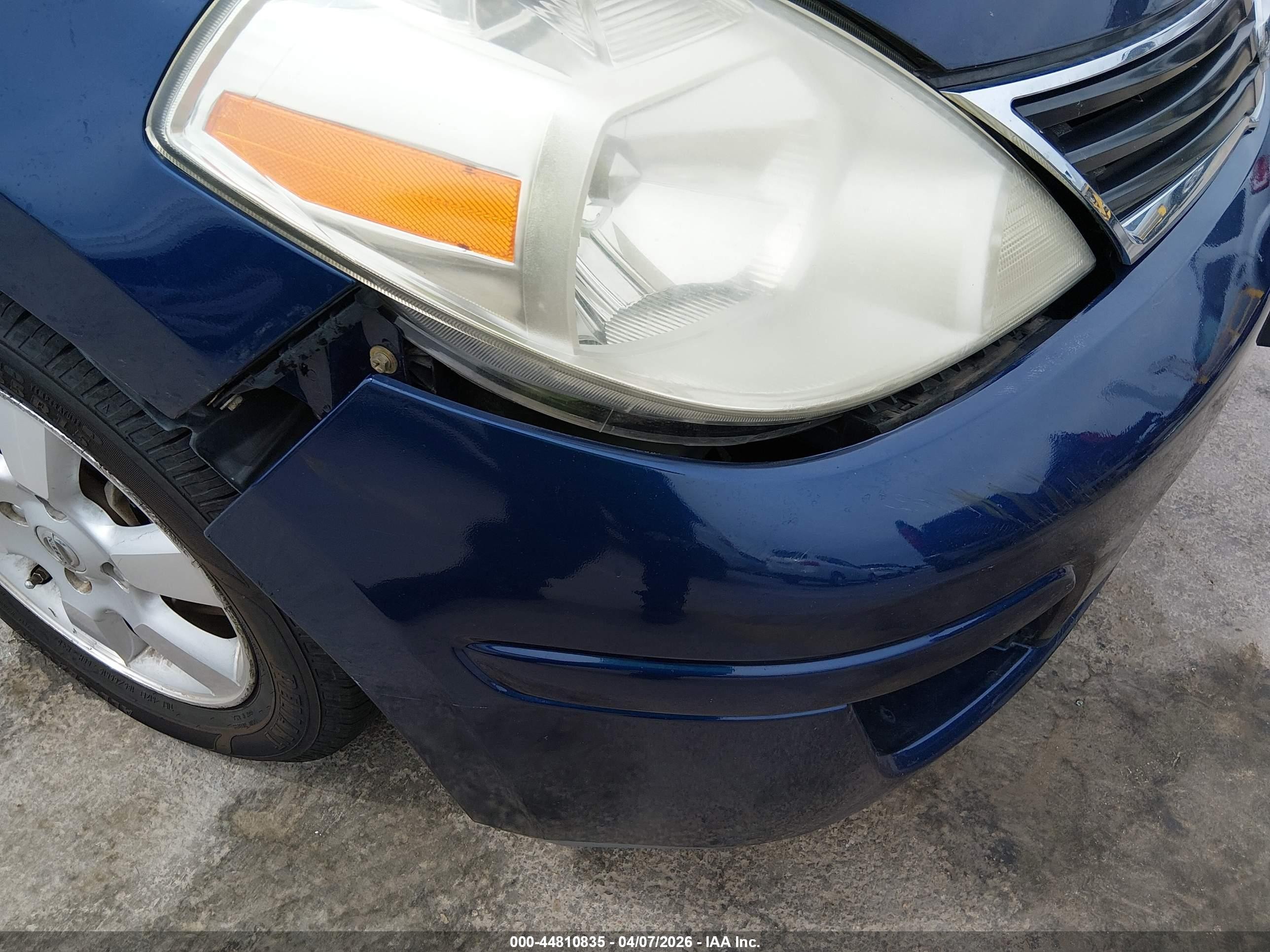 2012 Nissan Versa 1.8 S Синий vin: 3N1BC1CP4CK208770