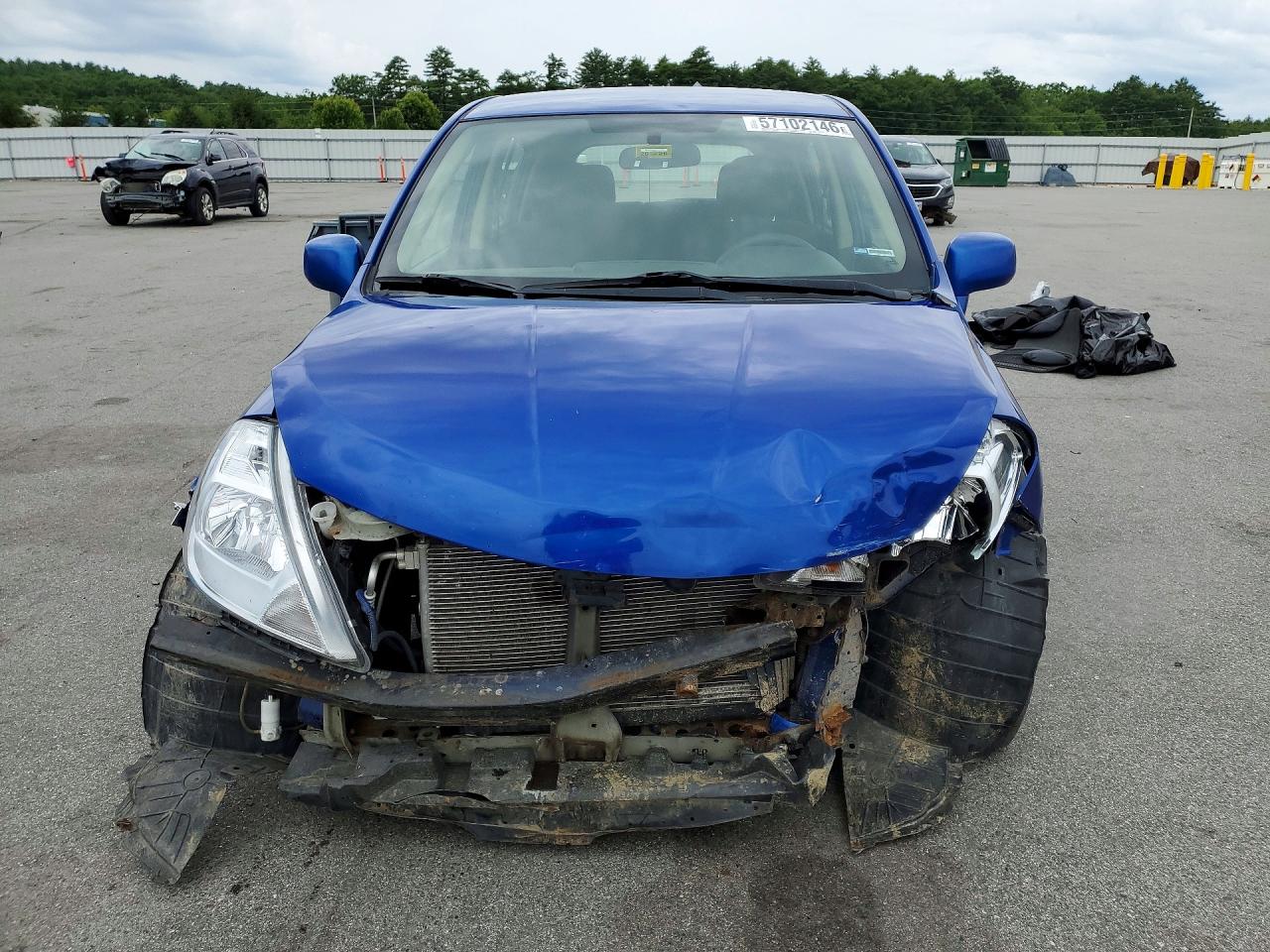 2012 Nissan Versa 1.8 S Синий vin: 3N1BC1CP4CK235676